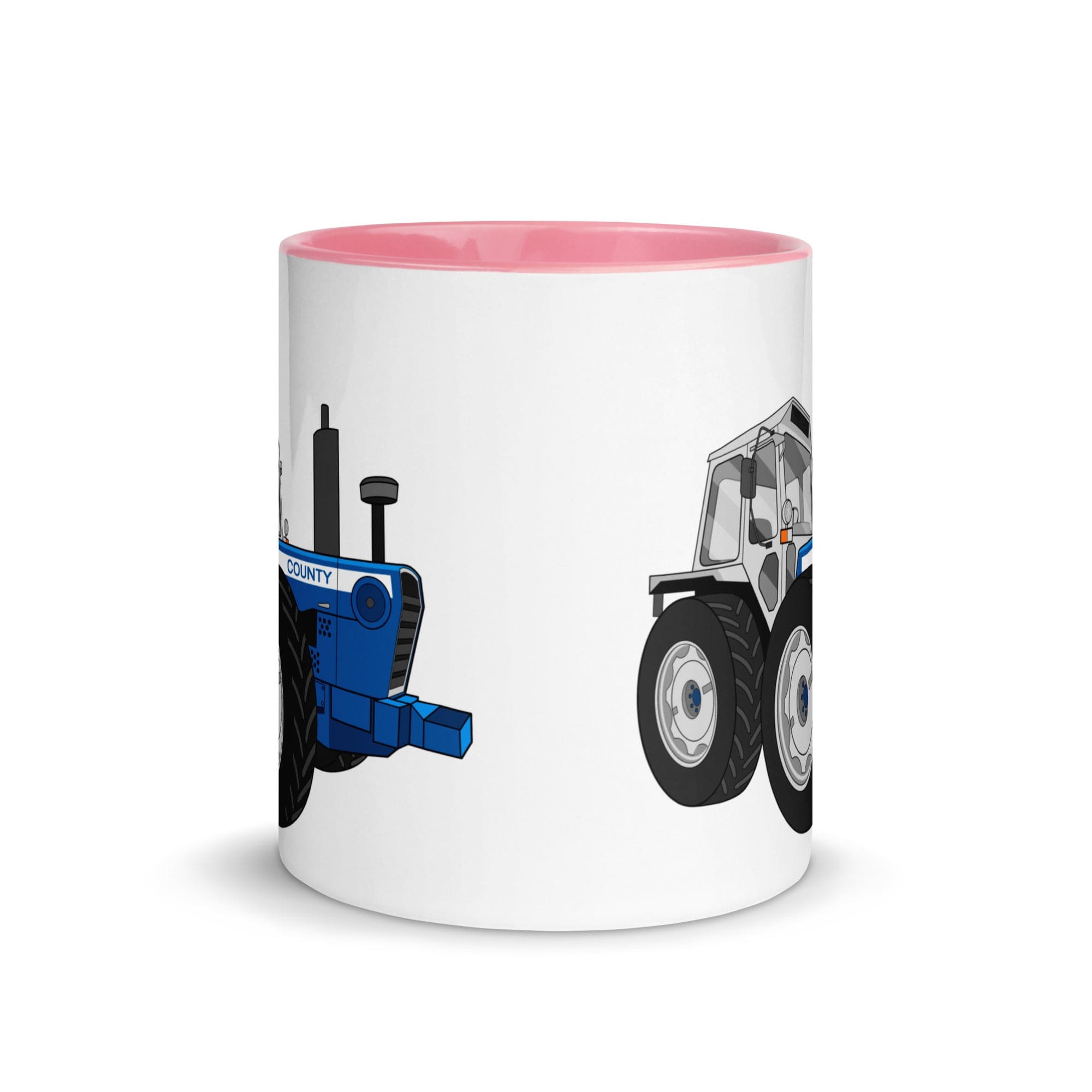 The Tractors Mugs Store Mug with Color Inside County 1884 (1981) Mug with Color Inside Quality Farmers Merch