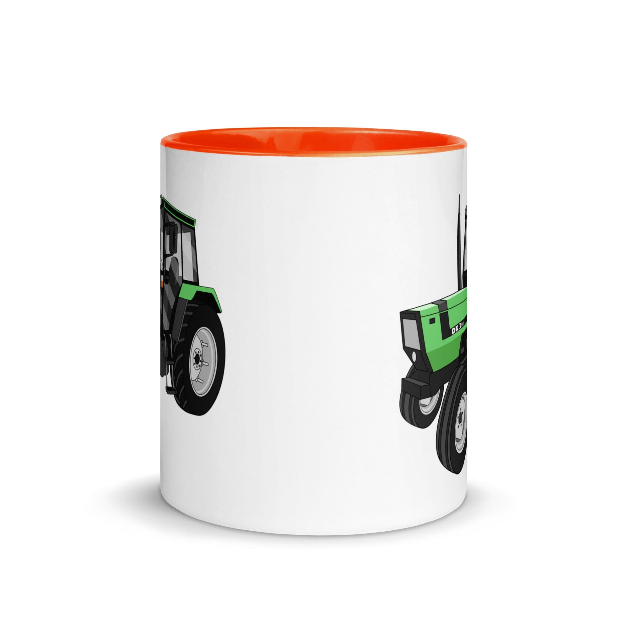 The Tractors Mugs Store Mug with Color Inside Deutz Fahr DX 3.90 Mug with Color Inside Quality Farmers Merch