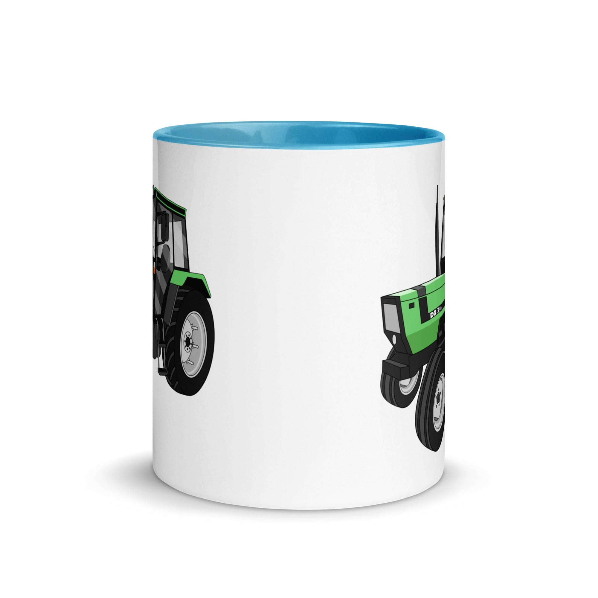 The Tractors Mugs Store Mug with Color Inside Deutz Fahr DX 3.90 Mug with Color Inside Quality Farmers Merch