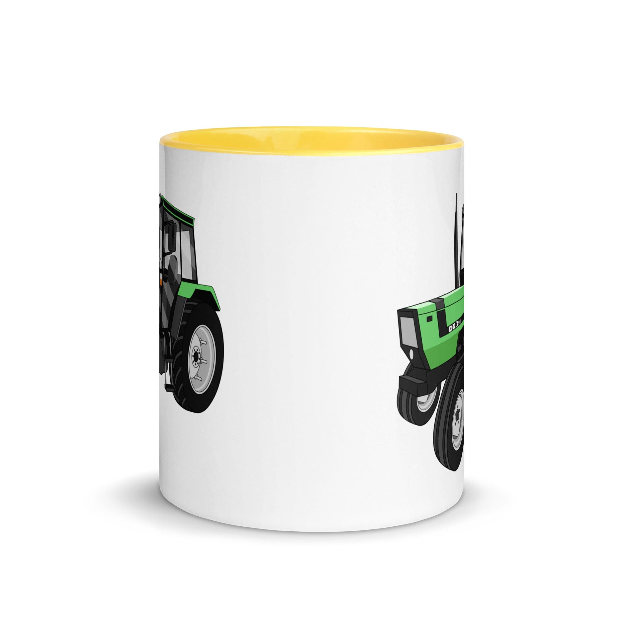 The Tractors Mugs Store Mug with Color Inside Deutz Fahr DX 3.90 Mug with Color Inside Quality Farmers Merch