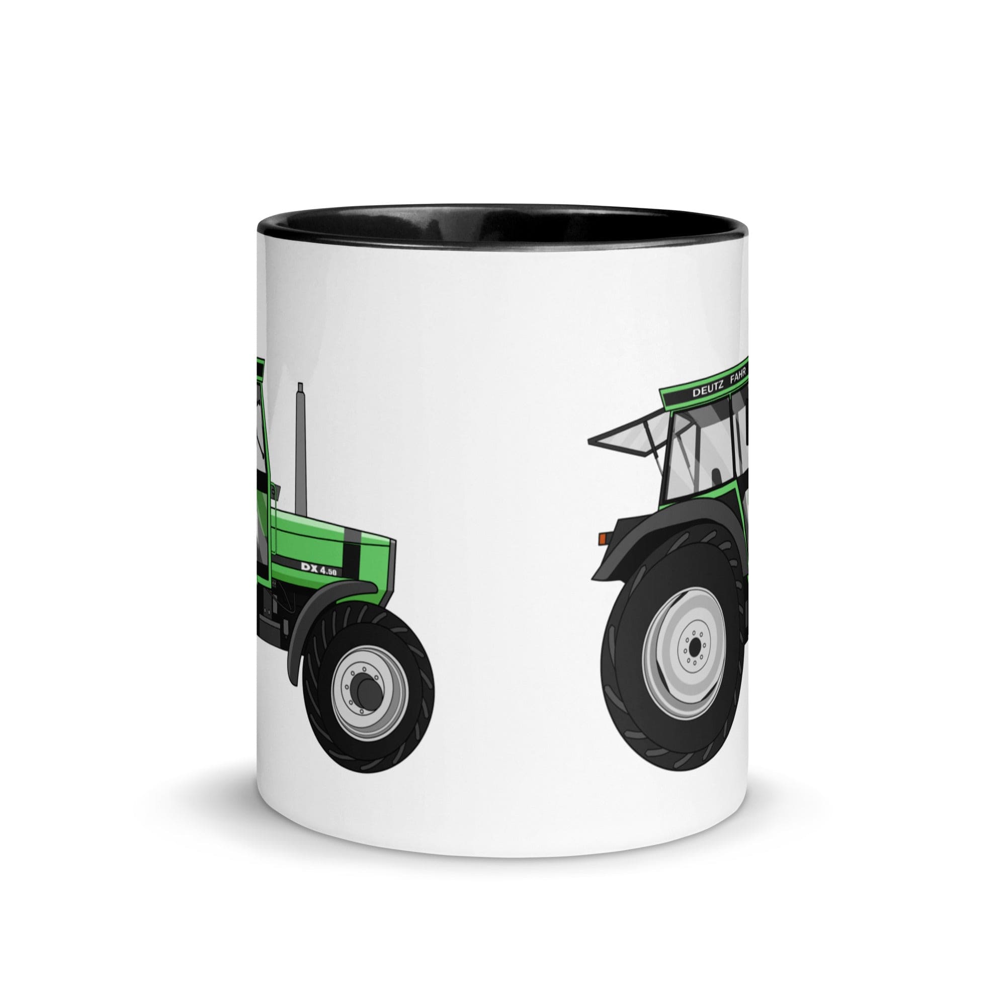 The Tractors Mugs Store Mug with Color Inside Deutz Fahr DX 4.50 Mug with Color Inside Quality Farmers Merch