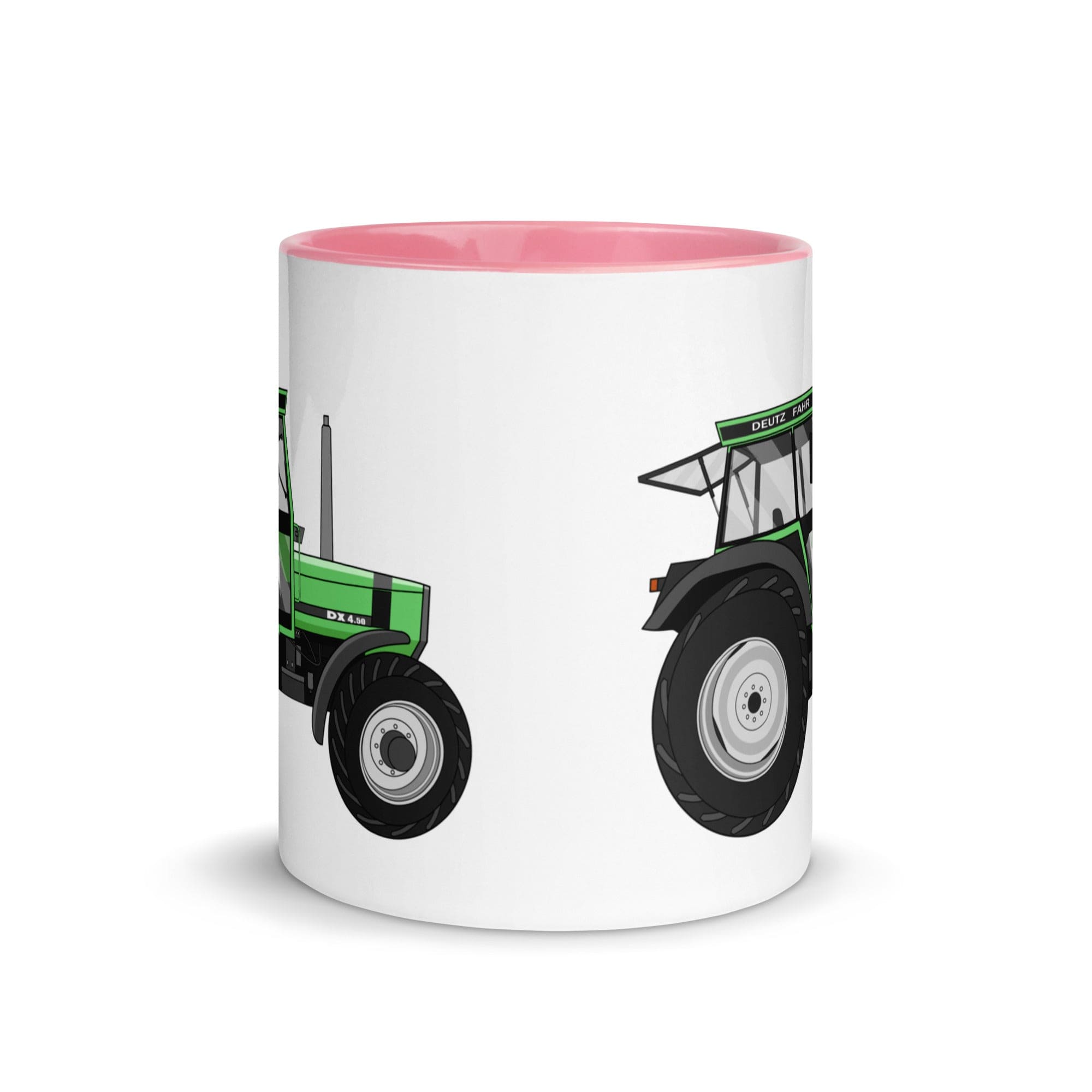 The Tractors Mugs Store Mug with Color Inside Deutz Fahr DX 4.50 Mug with Color Inside Quality Farmers Merch