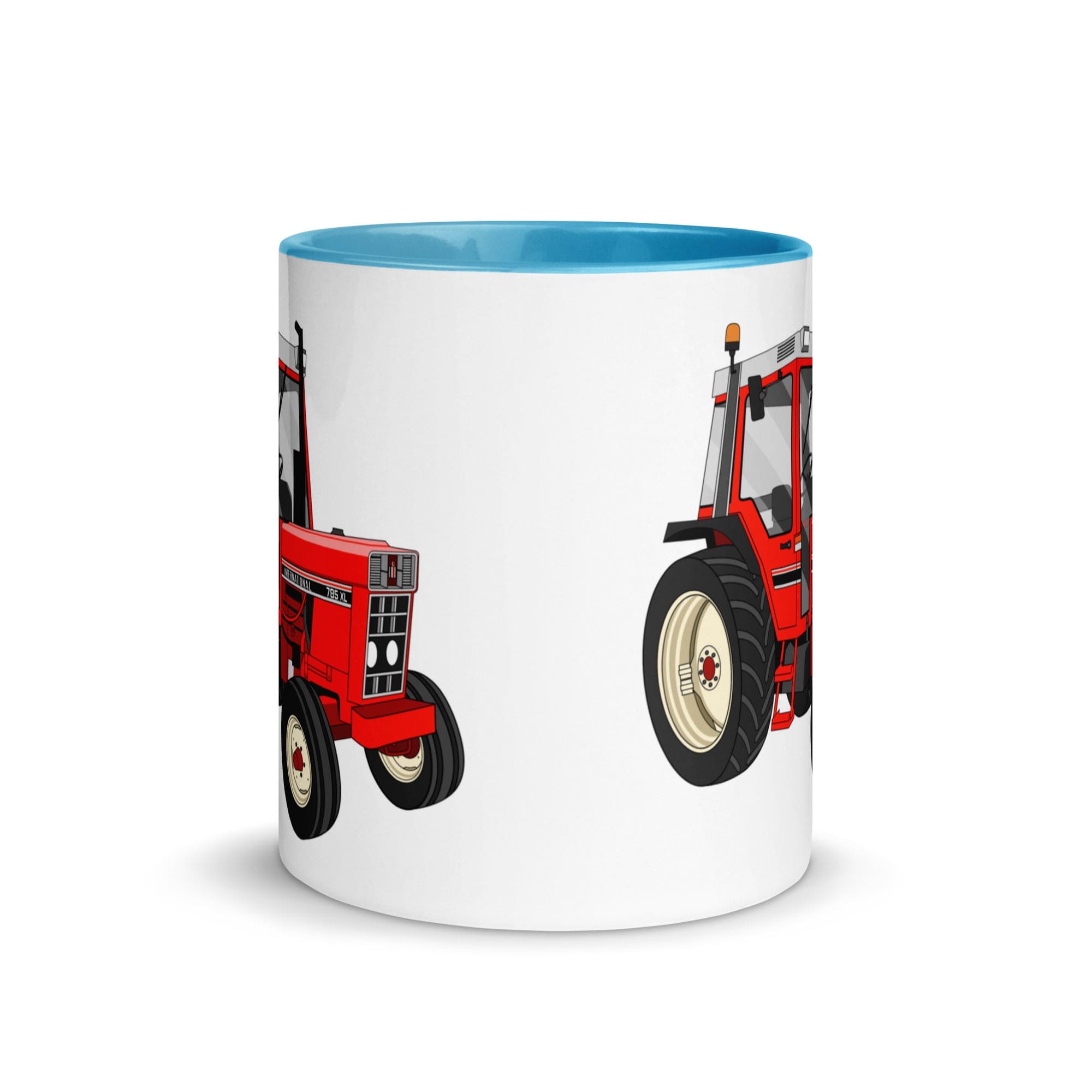 The Tractors Mugs Store Mug with Color Inside International 785 Mug with Color Inside Quality Farmers Merch