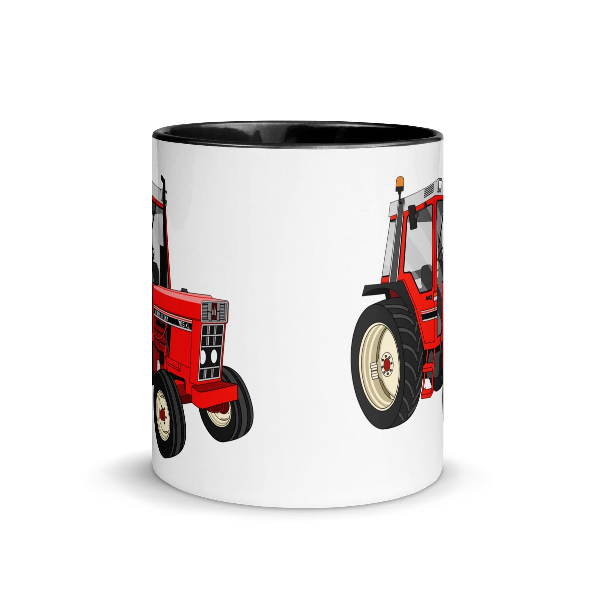 The Tractors Mugs Store Mug with Color Inside International 785 Mug with Color Inside Quality Farmers Merch