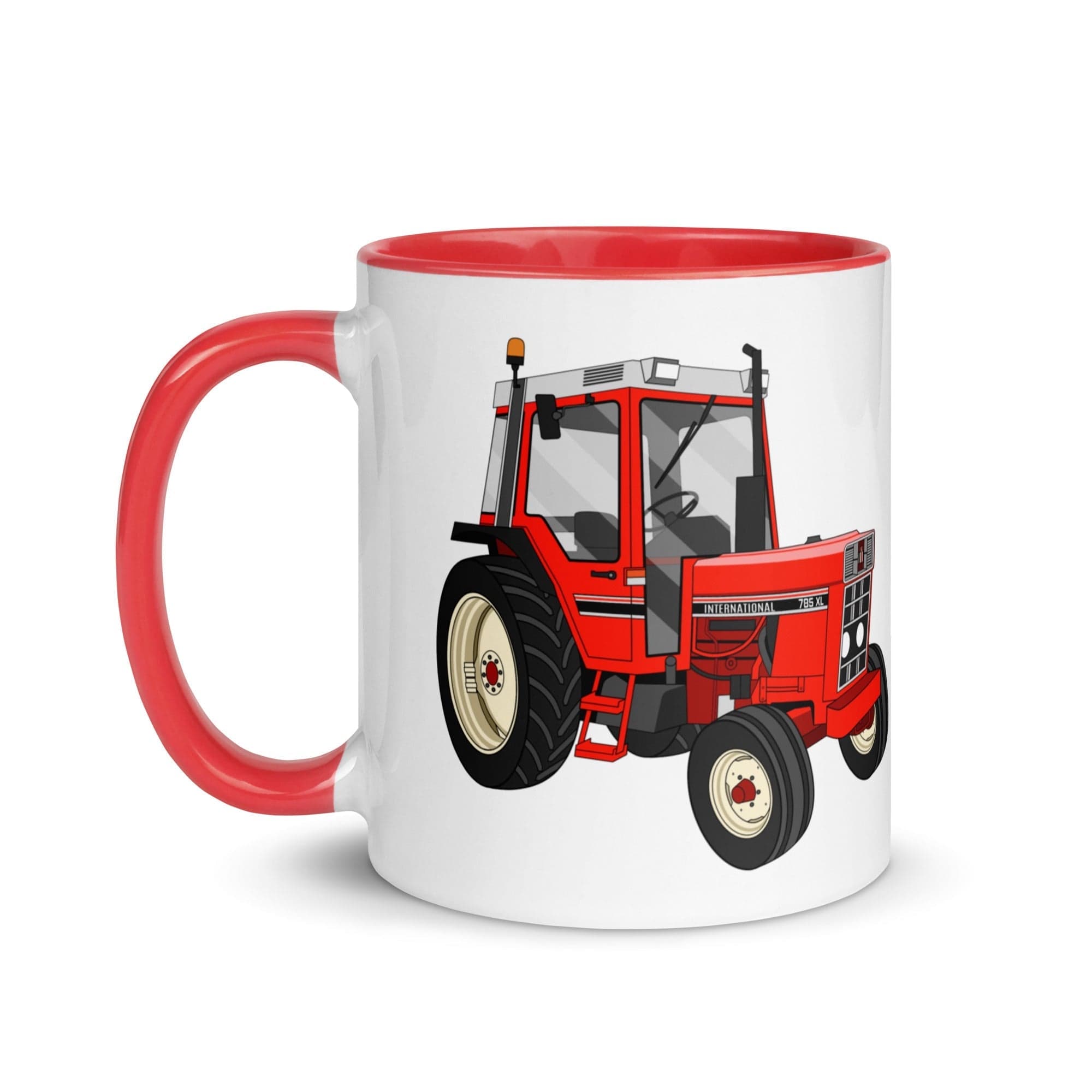 The Tractors Mugs Store Mug with Color Inside International 785 Mug with Color Inside Quality Farmers Merch