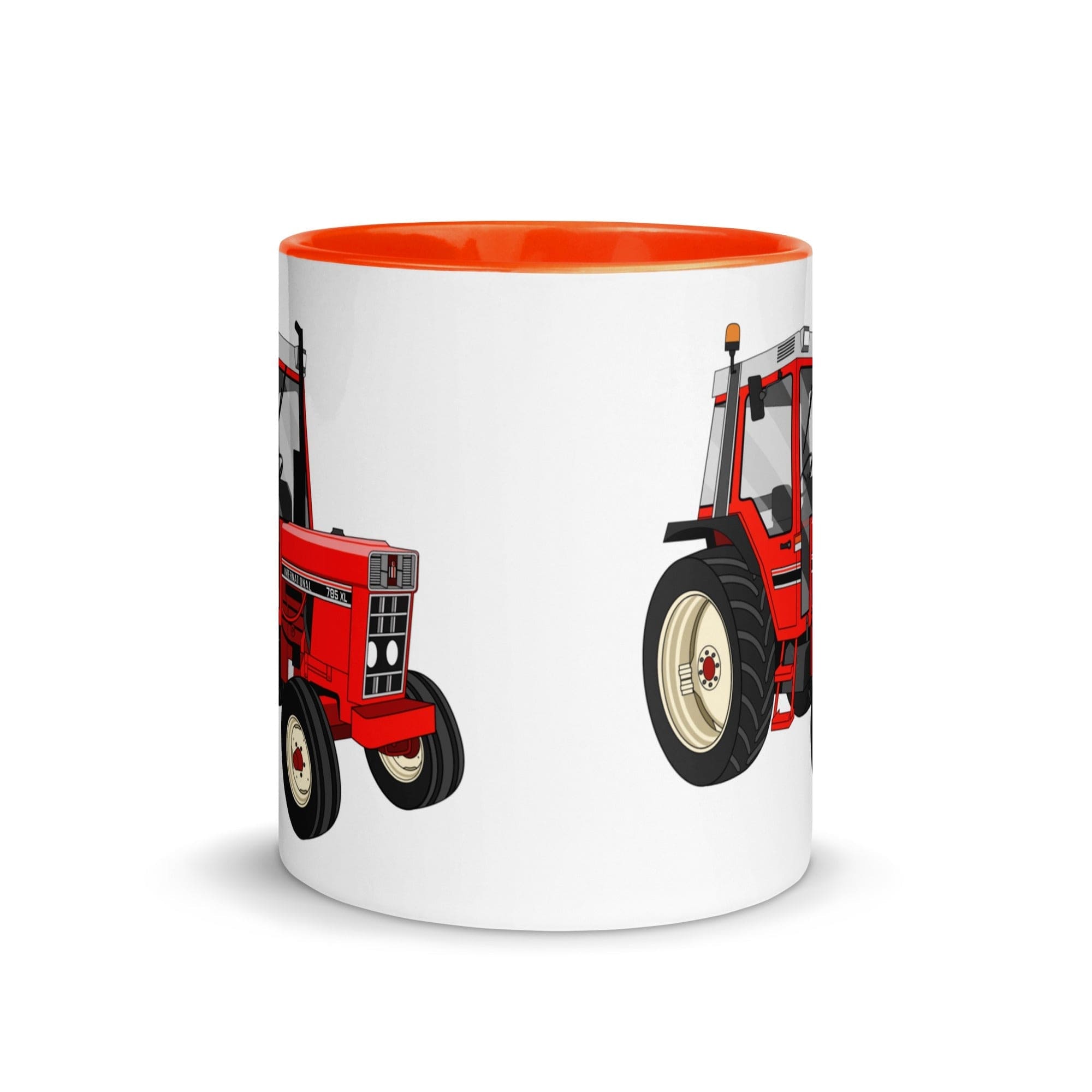 The Tractors Mugs Store Mug with Color Inside International 785 Mug with Color Inside Quality Farmers Merch