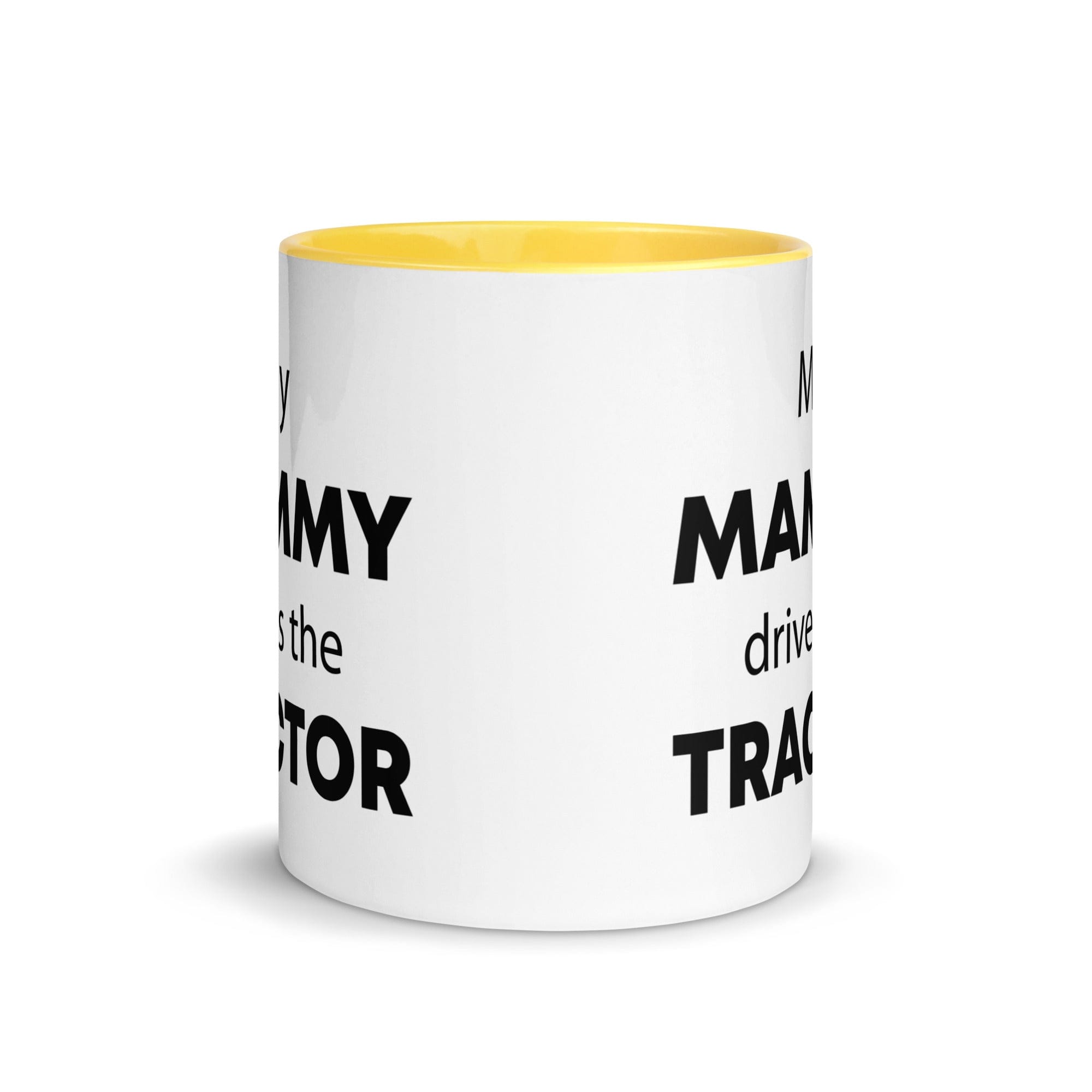 The Tractors Mugs Store My Mammy drives the Tractor Mug with Color Inside Quality Farmers Merch