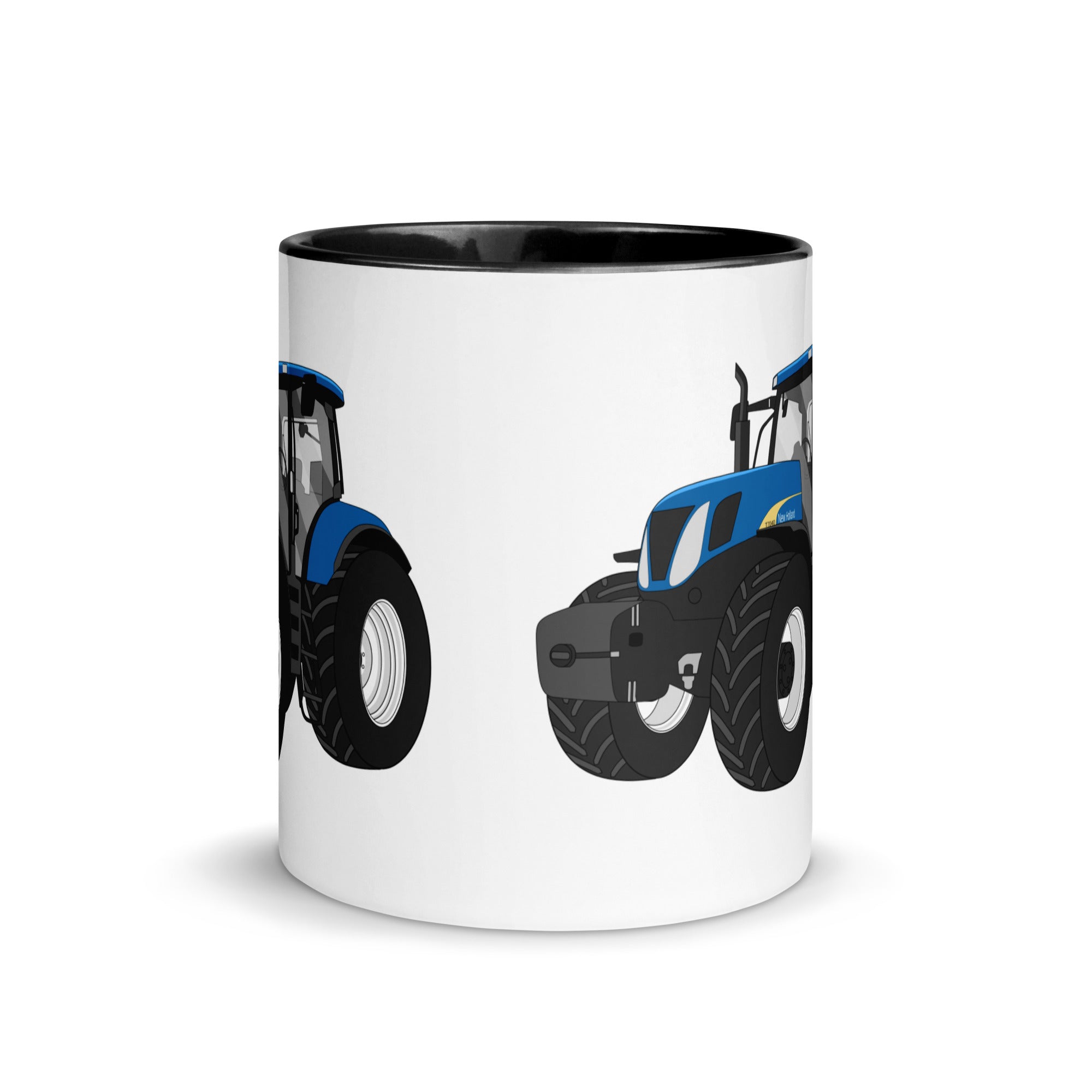 The Tractors Mugs Store New Holland The 7040 -1 Mug with Color Inside Quality Farmers Merch
