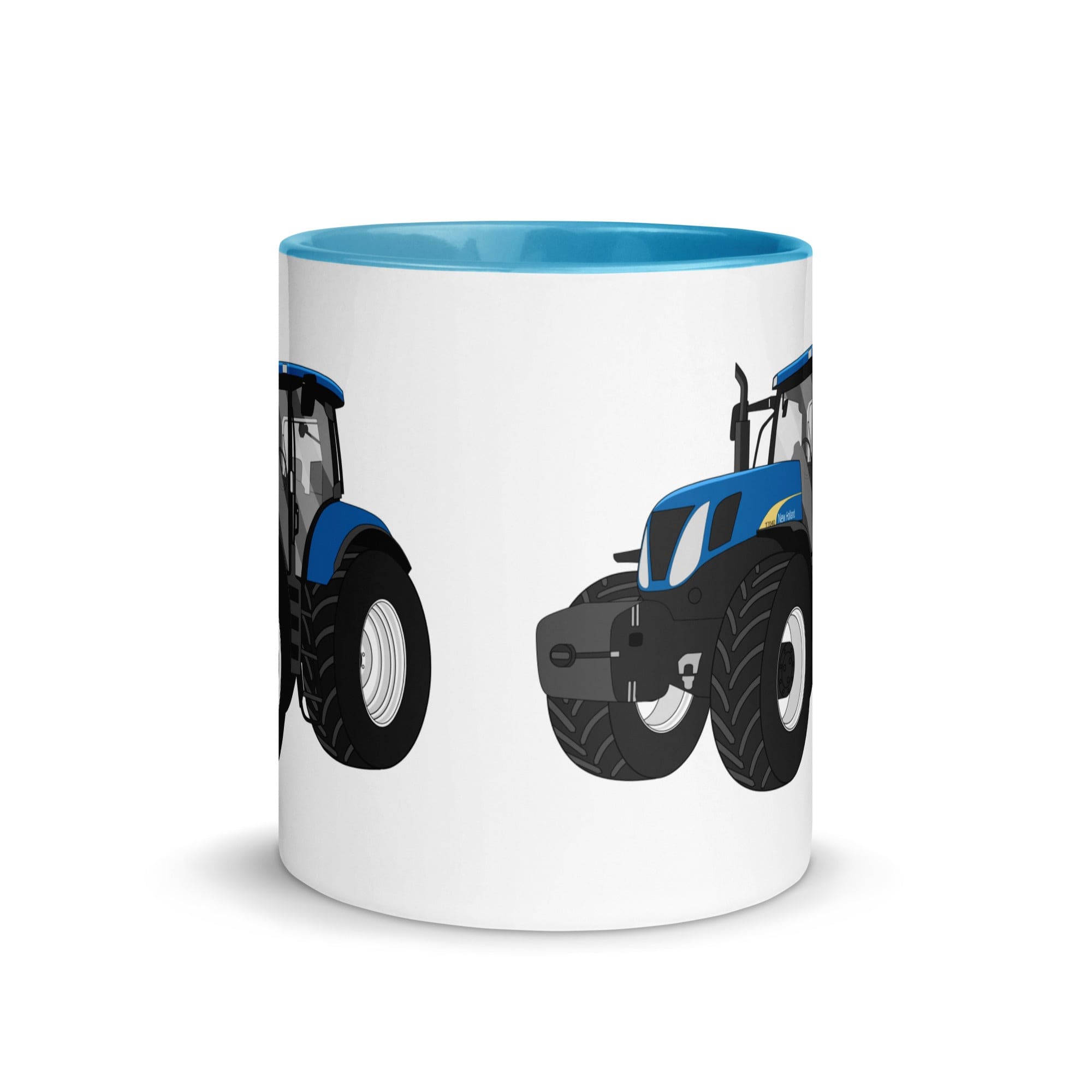 The Tractors Mugs Store New Holland The 7040 -1 Mug with Color Inside Quality Farmers Merch