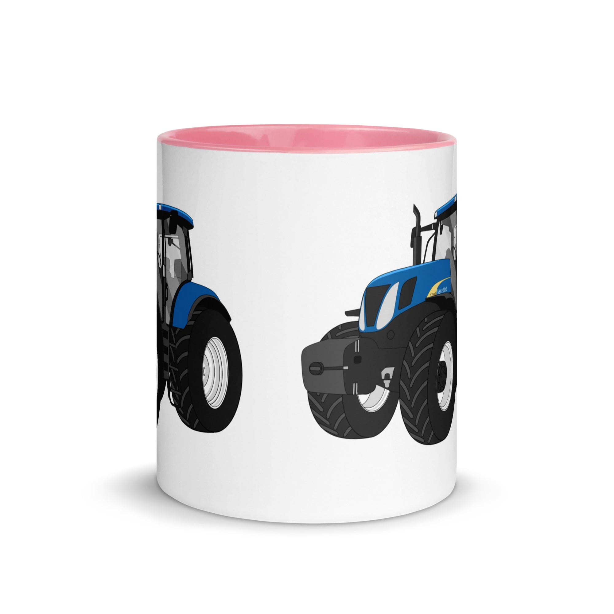 The Tractors Mugs Store New Holland The 7040 -1 Mug with Color Inside Quality Farmers Merch