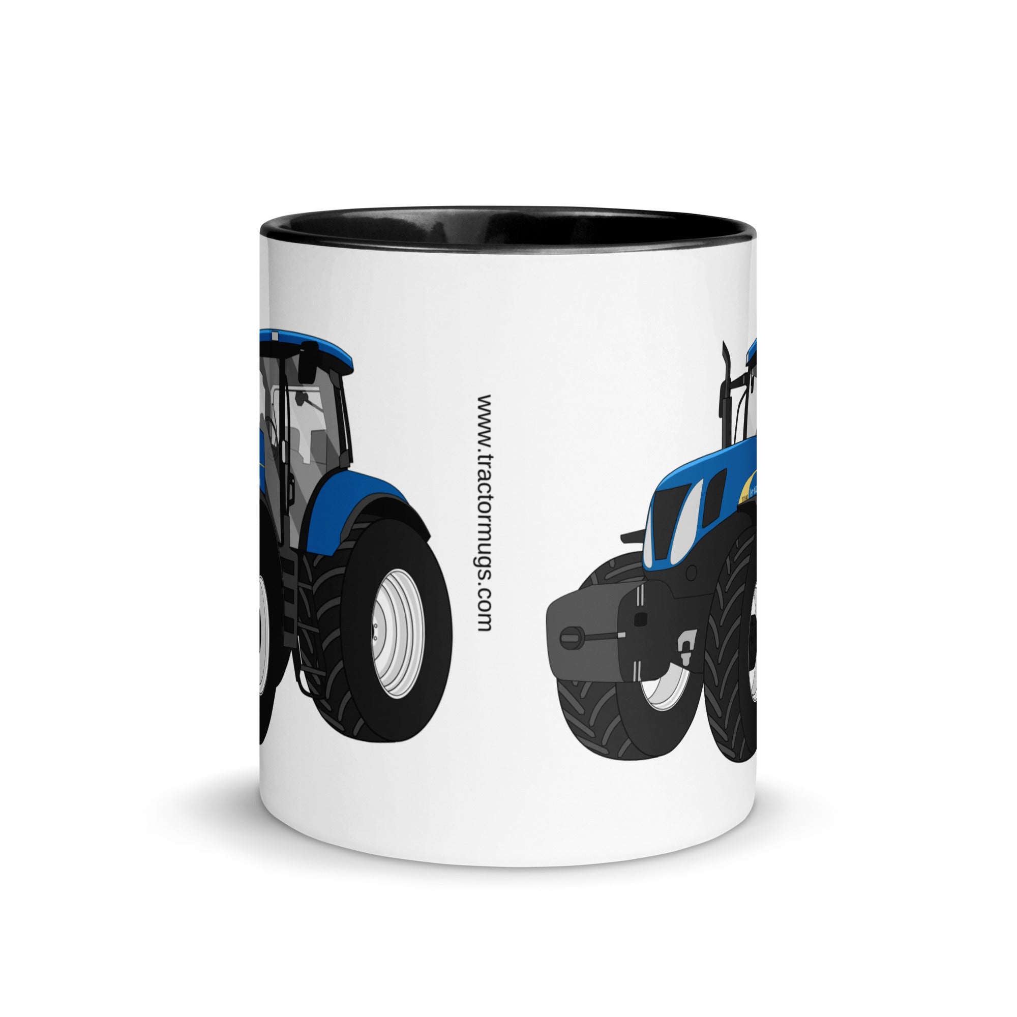 The Tractors Mugs Store New Holland The 7040 -1 Mug with Color Inside Quality Farmers Merch