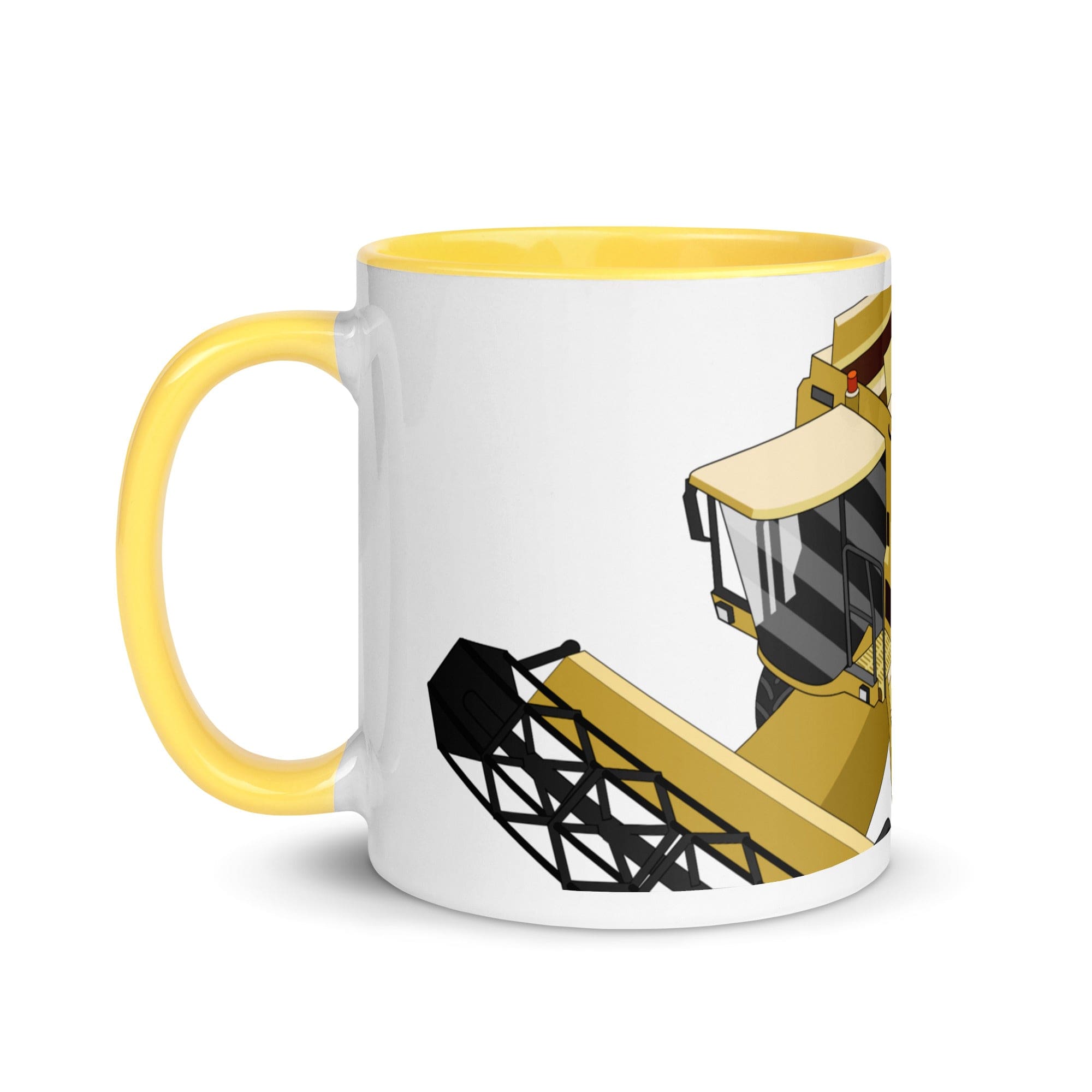 The Tractors Mugs Store New Holland TX 66 Combine Harvester 2.0 Mug with Color Inside Quality Farmers Merch