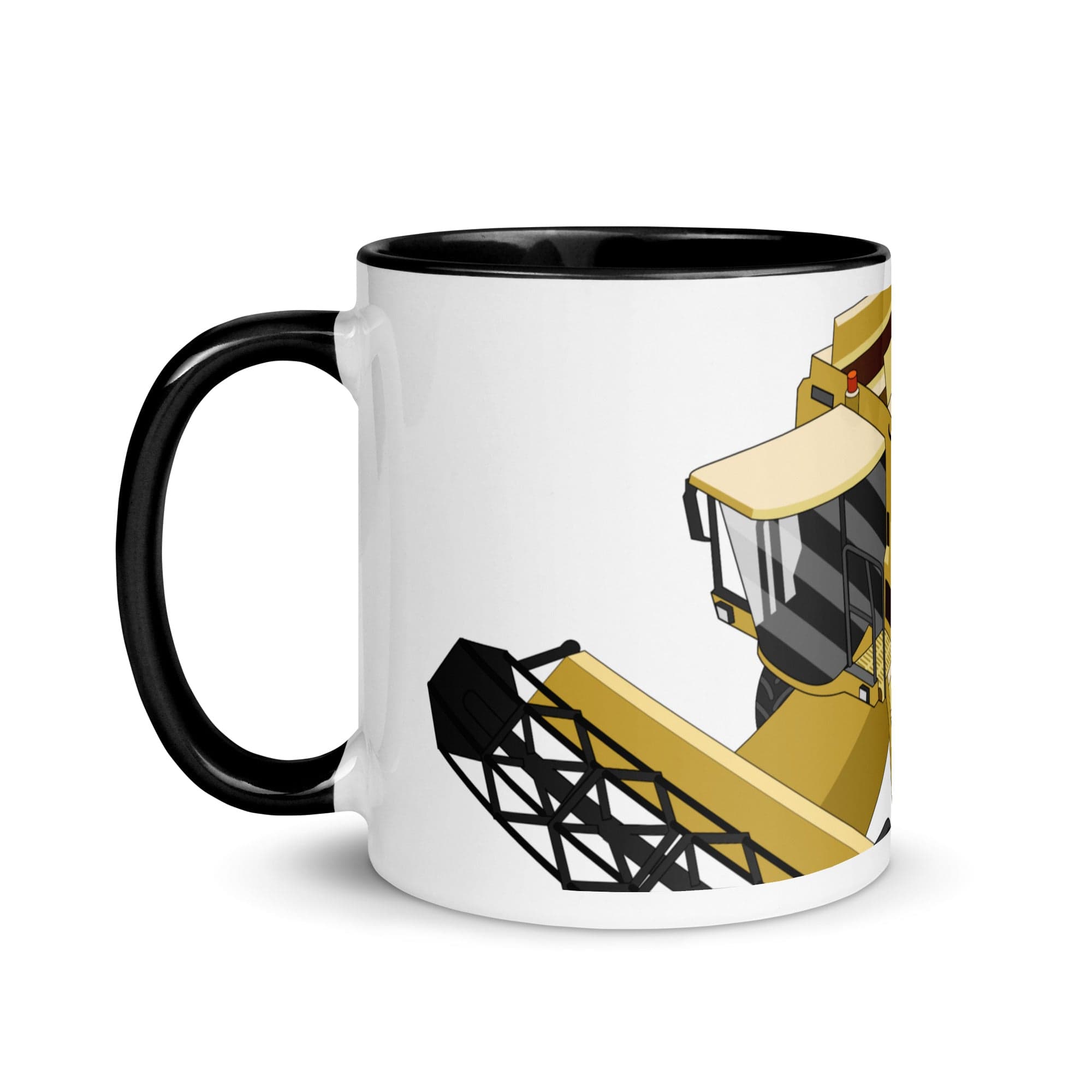The Tractors Mugs Store New Holland TX 66 Combine Harvester 2.0 Mug with Color Inside Quality Farmers Merch