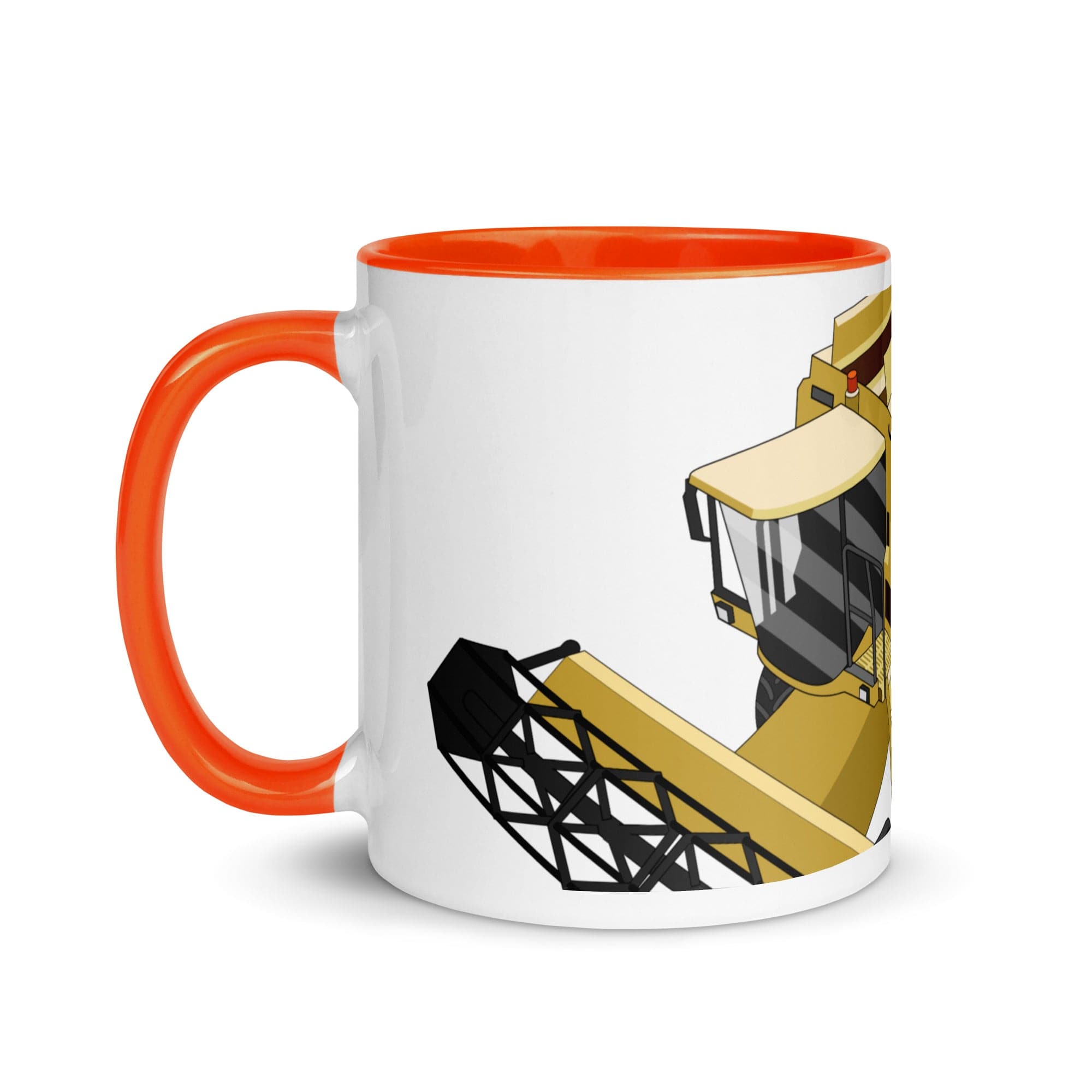 The Tractors Mugs Store New Holland TX 66 Combine Harvester 2.0 Mug with Color Inside Quality Farmers Merch