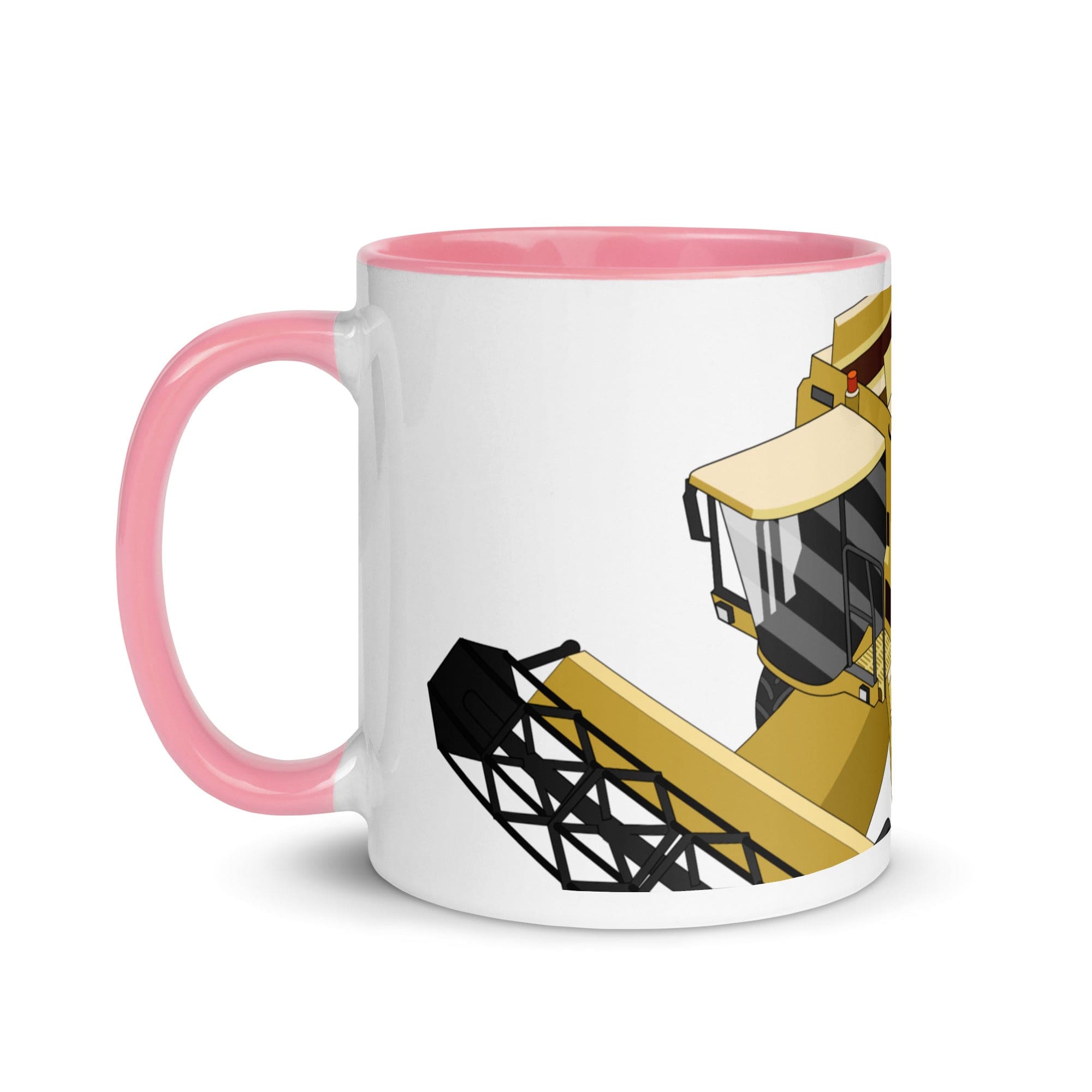 The Tractors Mugs Store New Holland TX 66 Combine Harvester 2.0 Mug with Color Inside Quality Farmers Merch