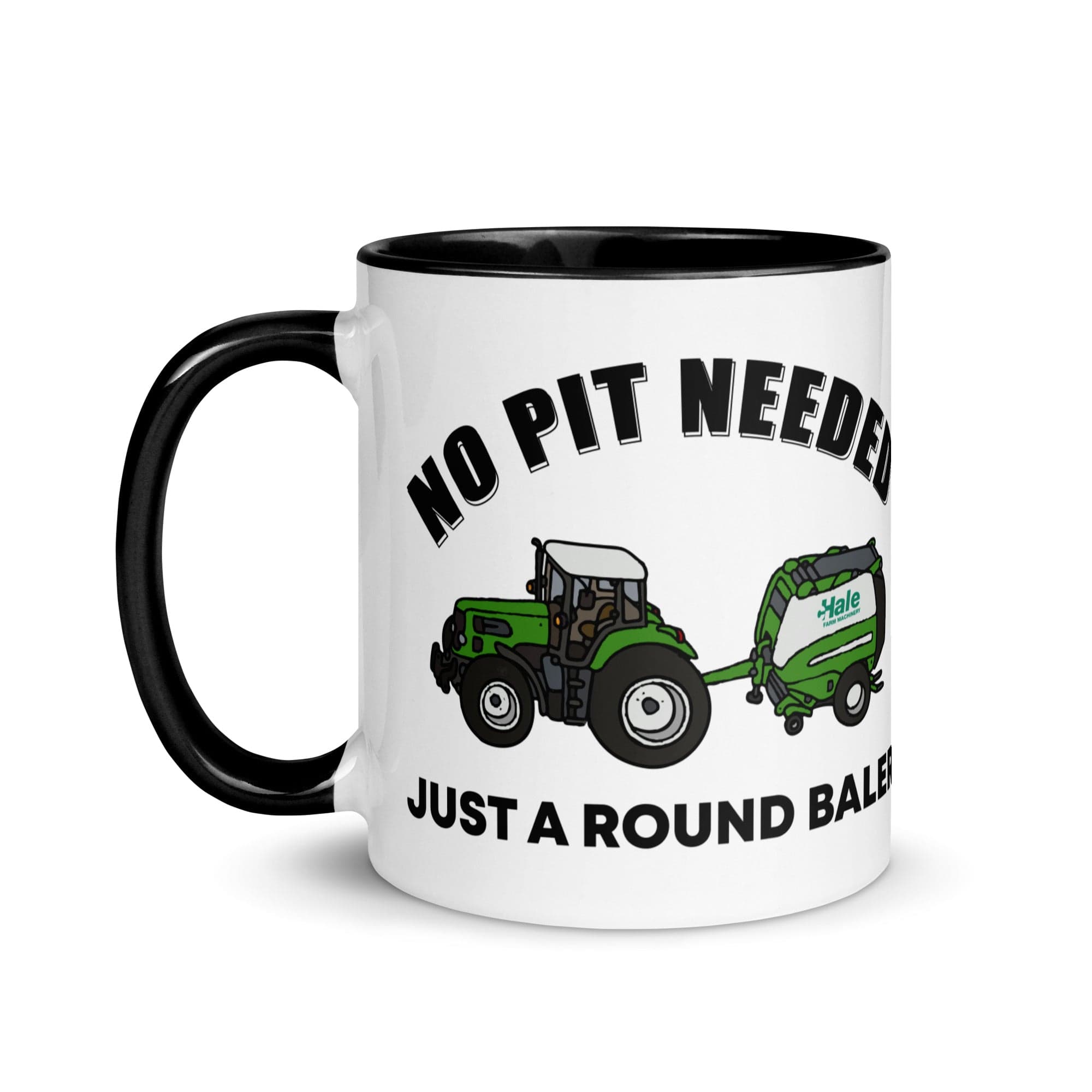 The Tractors Mugs Store No Pit Needed Mug with Color Inside Quality Farmers Merch