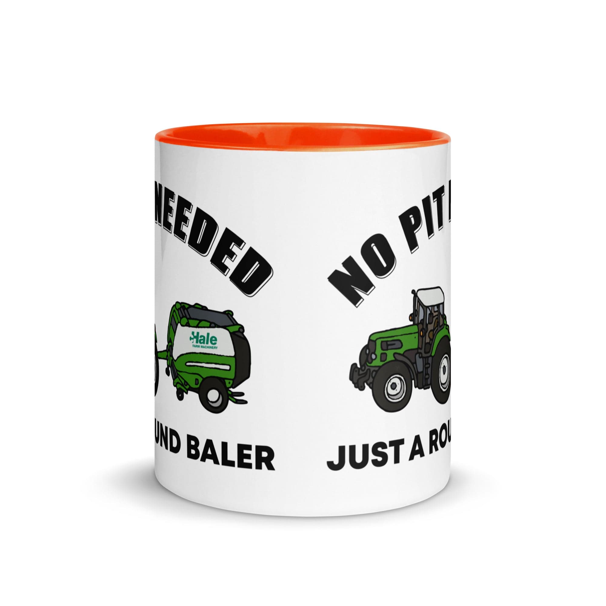 The Tractors Mugs Store No Pit Needed Mug with Color Inside Quality Farmers Merch