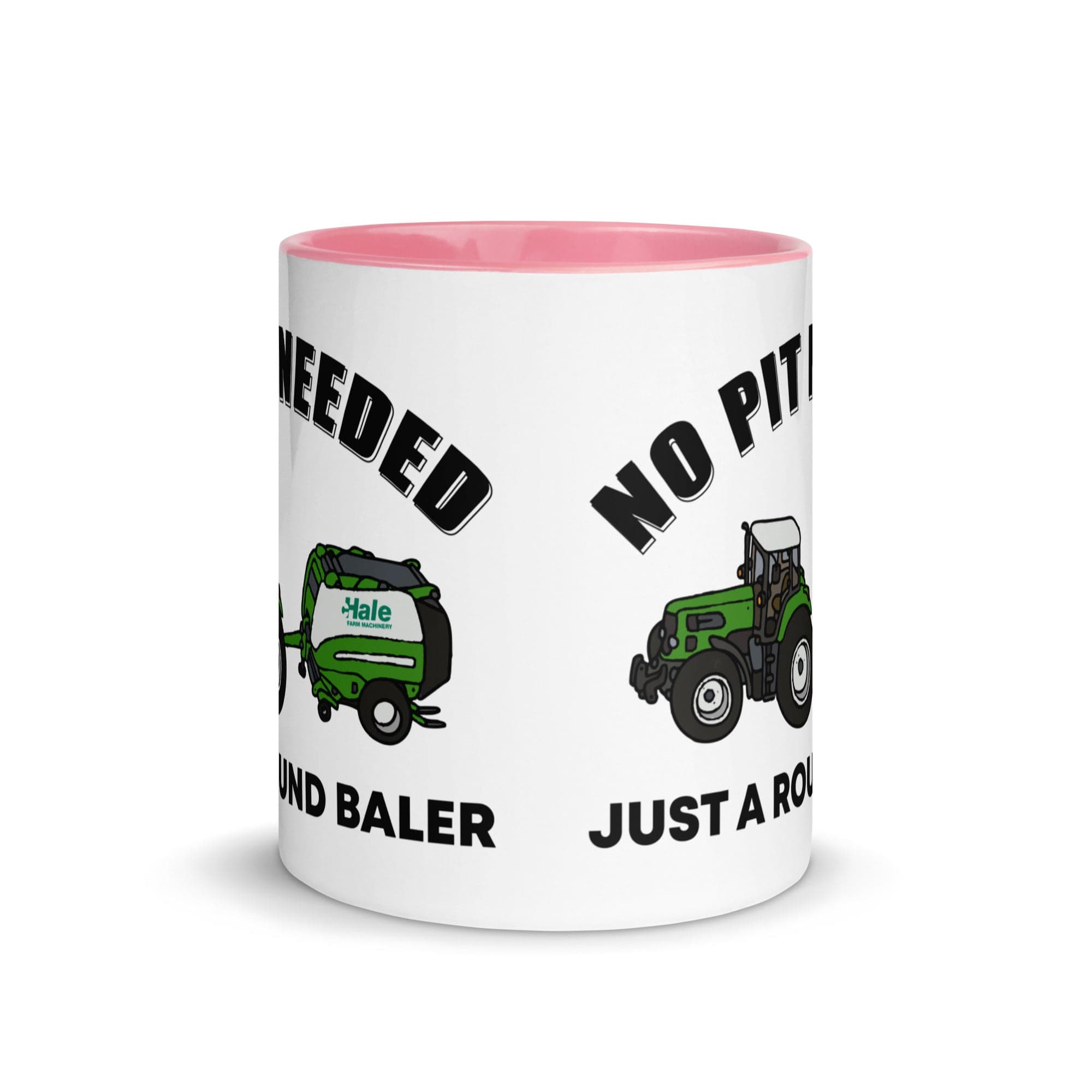 The Tractors Mugs Store No Pit Needed Mug with Color Inside Quality Farmers Merch