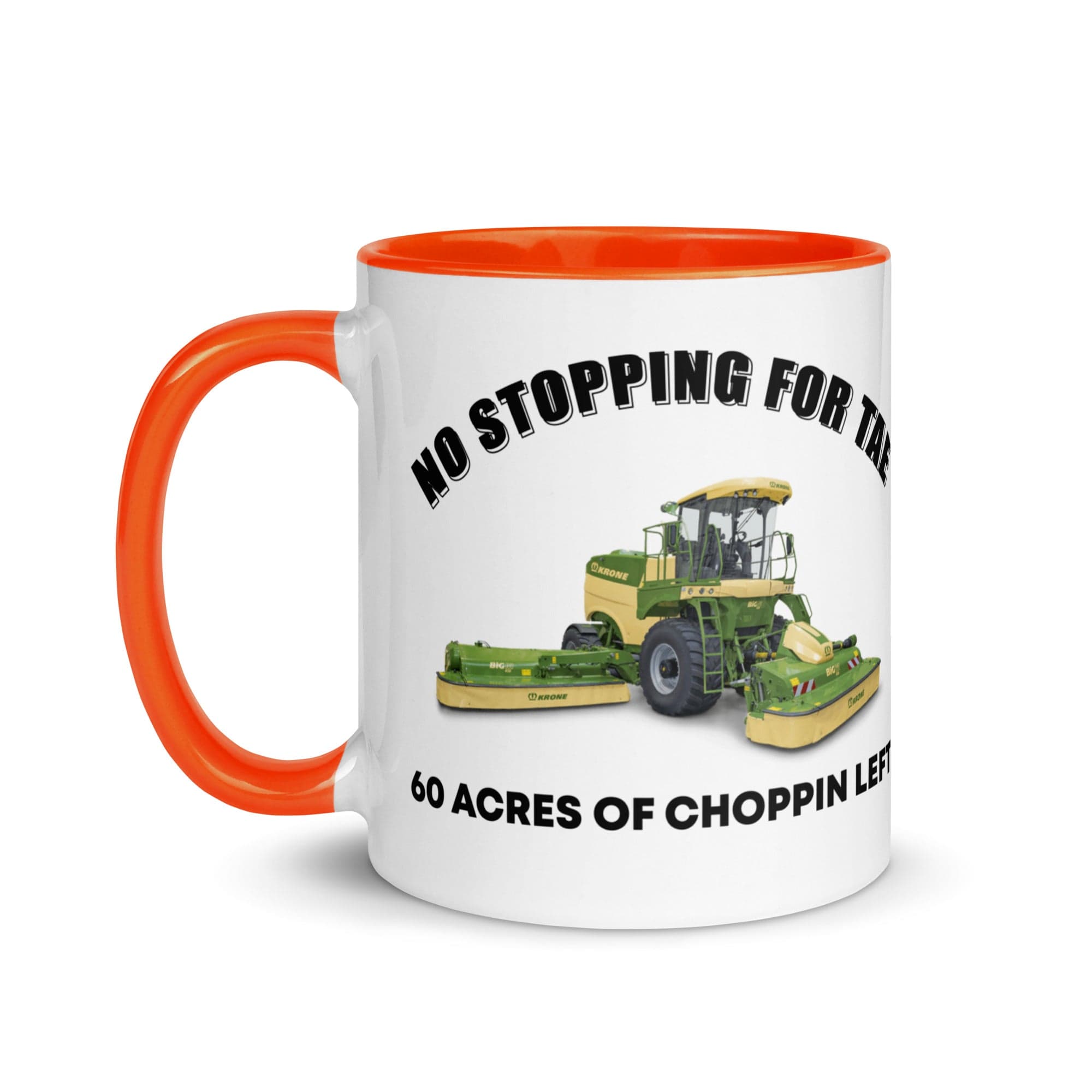 The Tractors Mugs Store No Stopping for Tae Mug with Color Inside Quality Farmers Merch