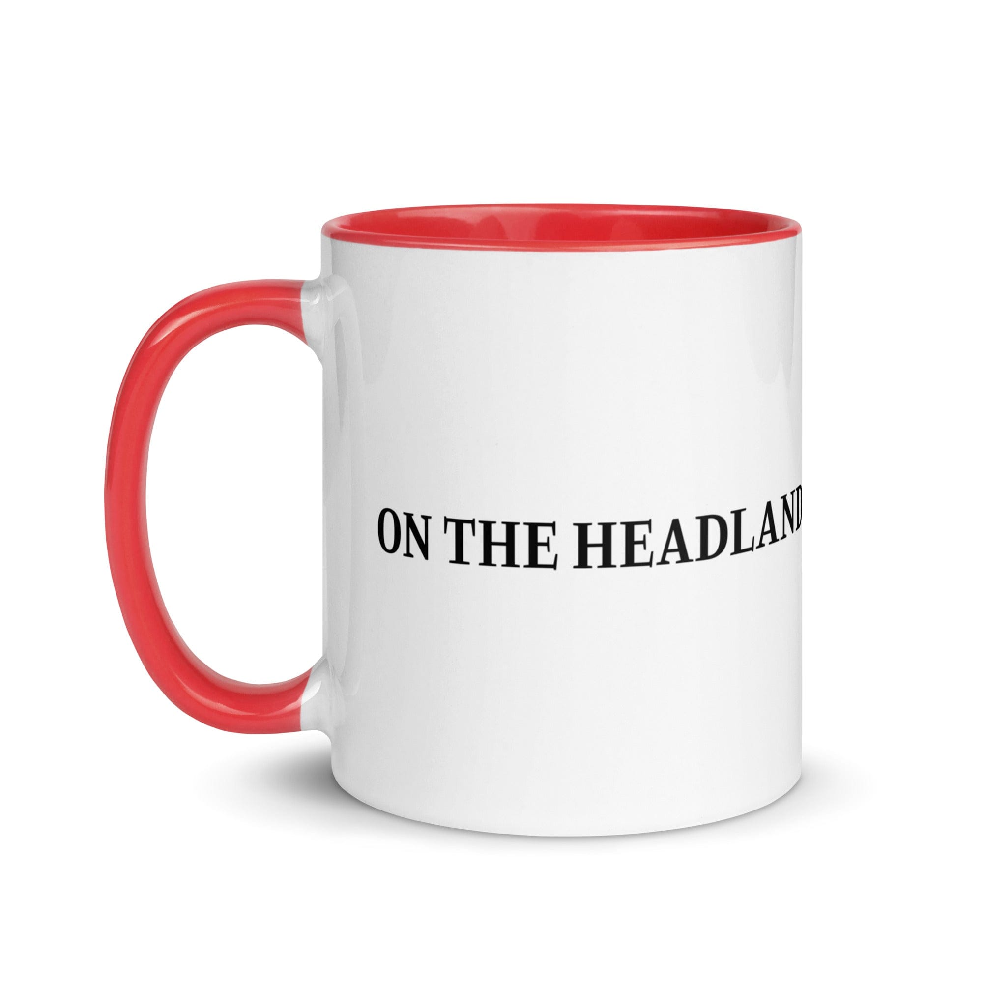 The Tractors Mugs Store On the Headland Mug with Color Inside Quality Farmers Merch