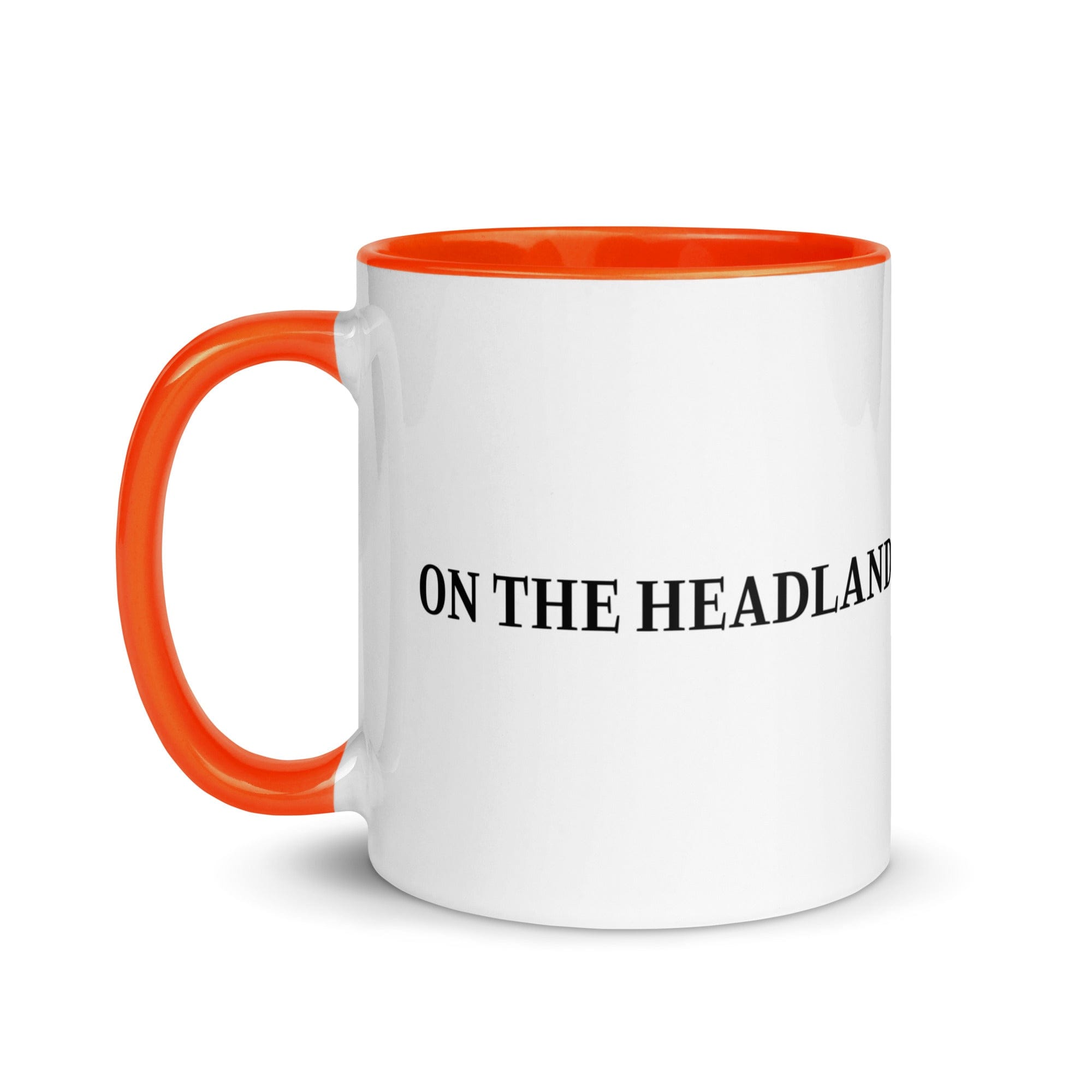The Tractors Mugs Store On the Headland Mug with Color Inside Quality Farmers Merch