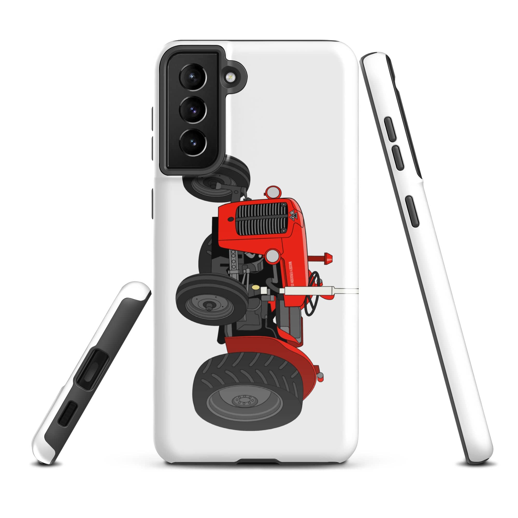 The Tractors Mugs Store Phone Case (Samsung) Samsung Galaxy S21 Plus Massey Ferguson 35X Tough case for SamsungĀ® Quality Farmers Merch