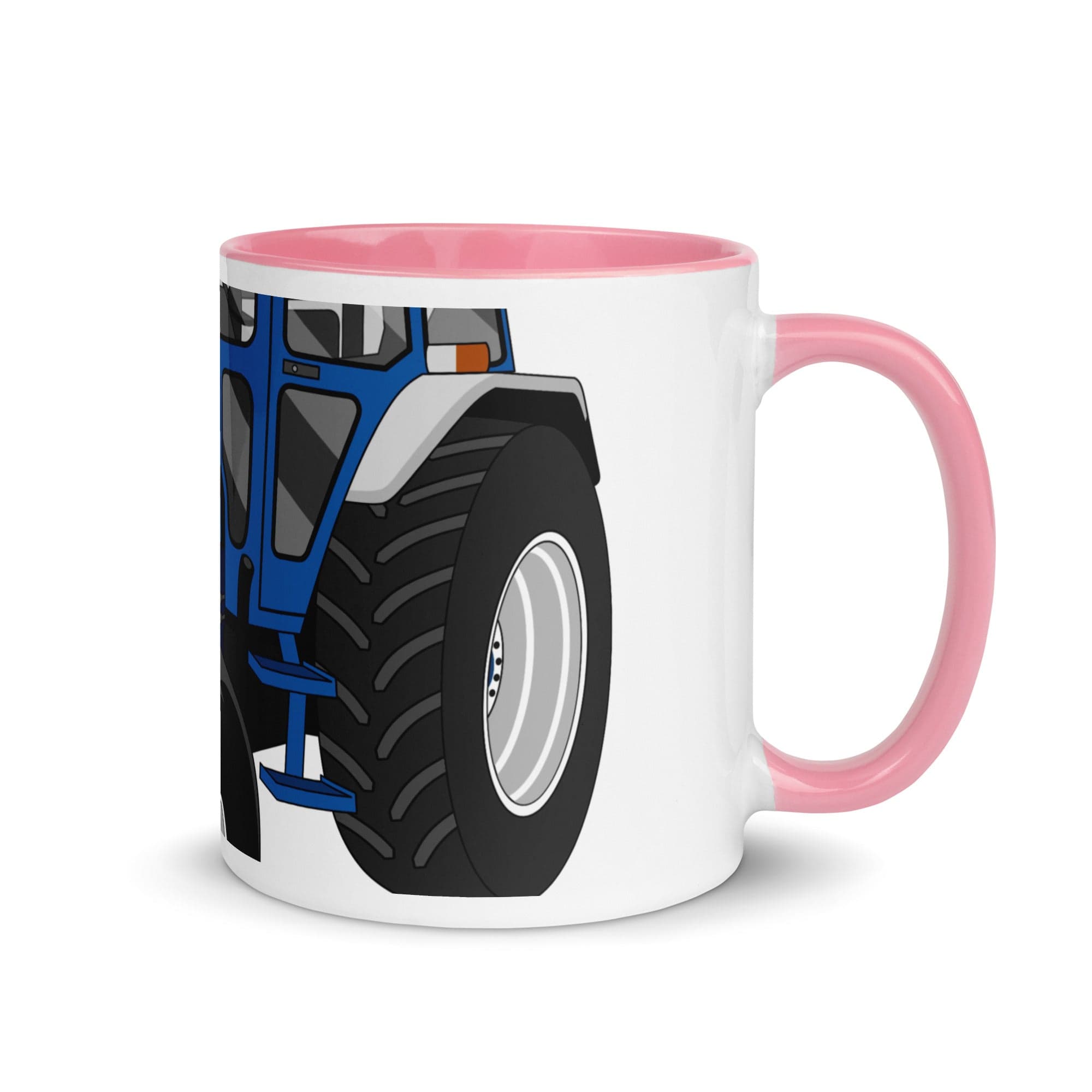 The Tractors Mugs Store Pink Ford 5610 2.0 Mug with Color Inside Quality Farmers Merch