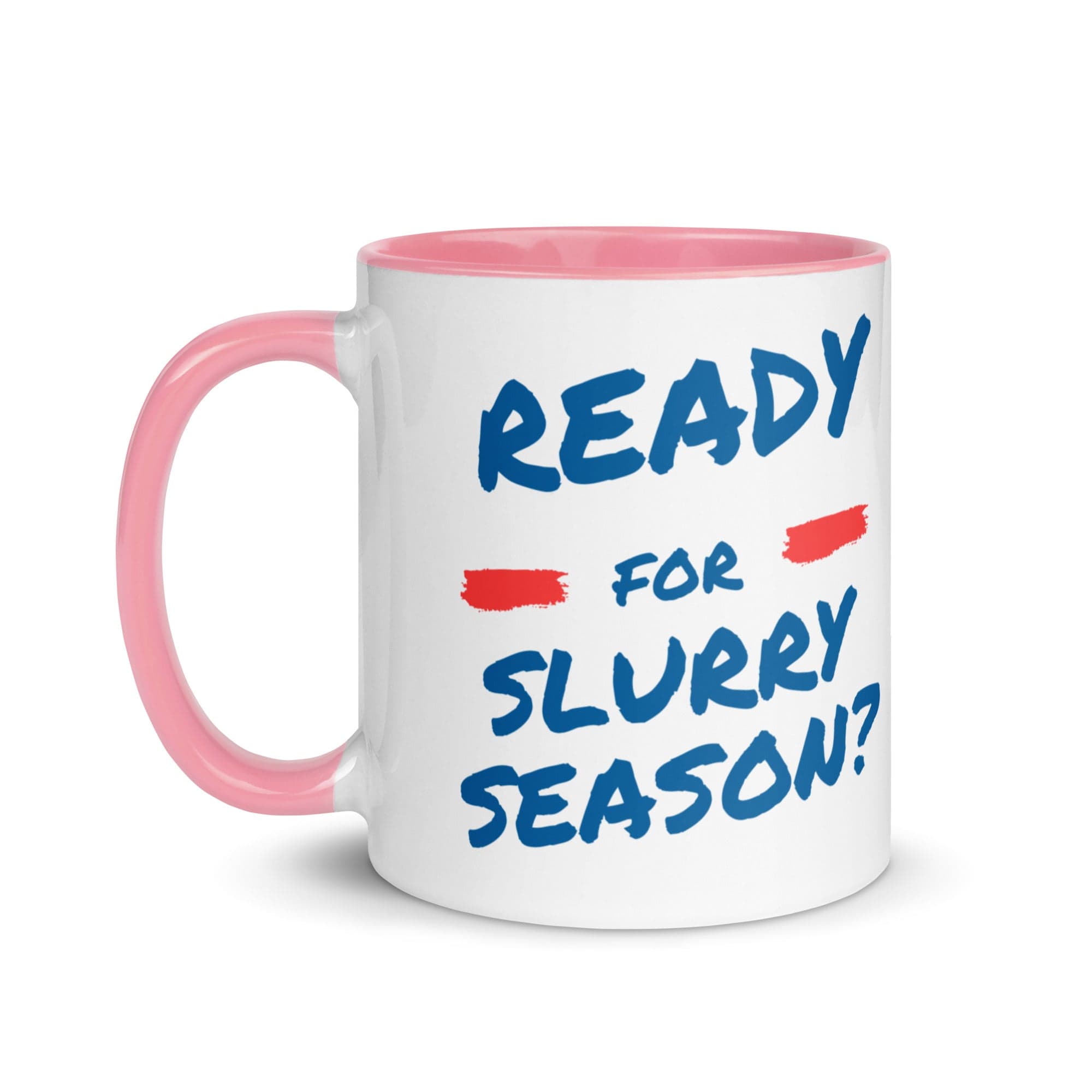 The Tractors Mugs Store Ready for the Slurry? Mug with Color Inside Quality Farmers Merch