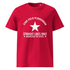 The Tractors Mugs Store Red / S Star Field Ploughman Unisex organic cotton t-shirt Quality Farmers Merch