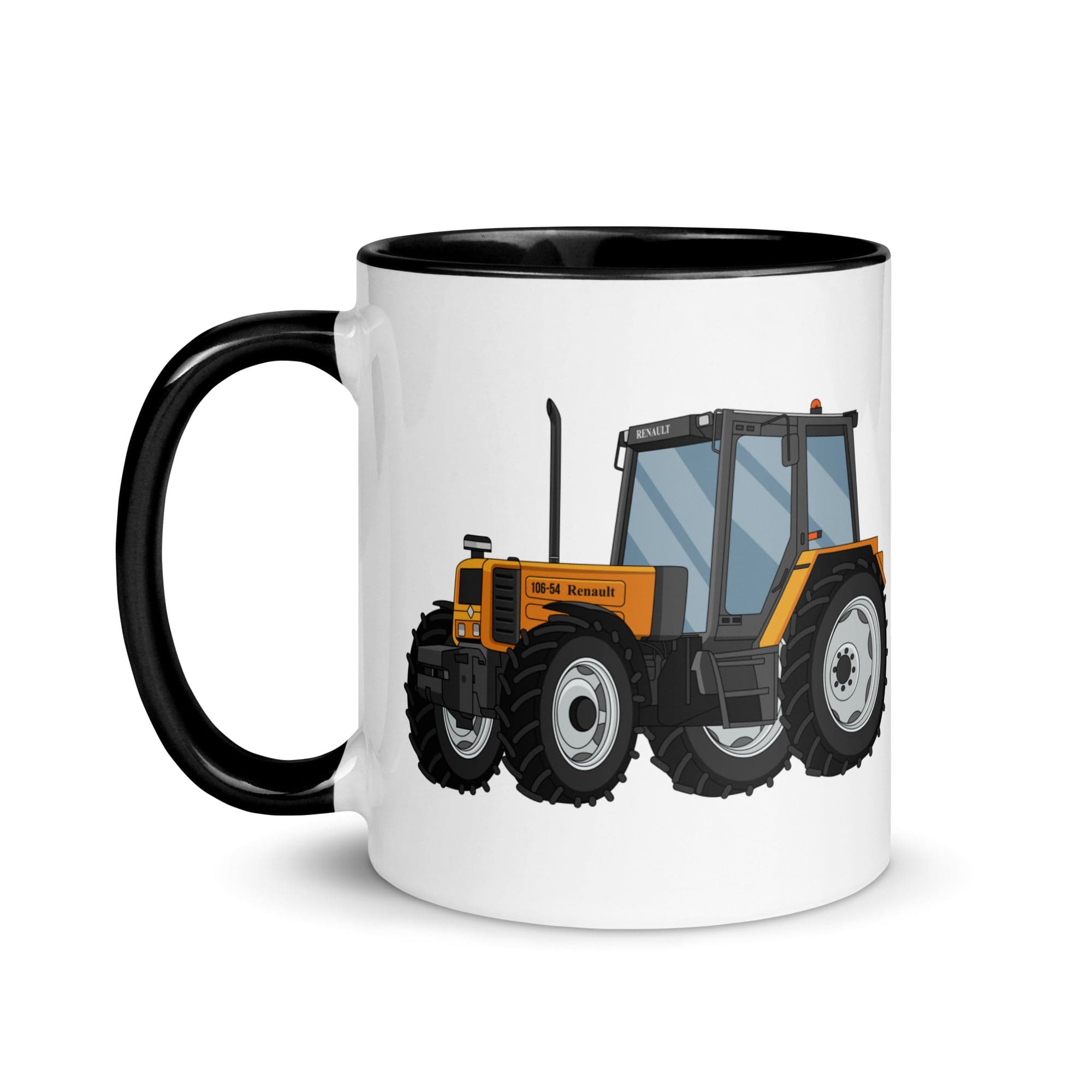 The Tractors Mugs Store Renault 106 54 Mug with Color Inside Quality Farmers Merch