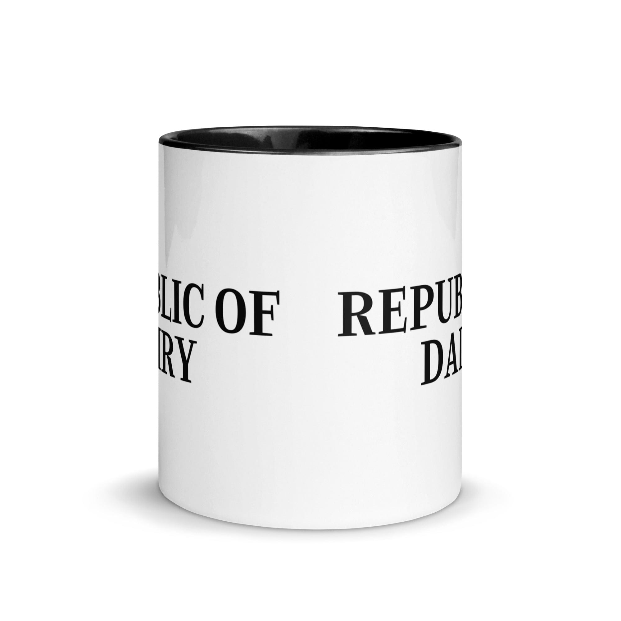 The Tractors Mugs Store Republic of Dairy Mug with Color Inside Quality Farmers Merch