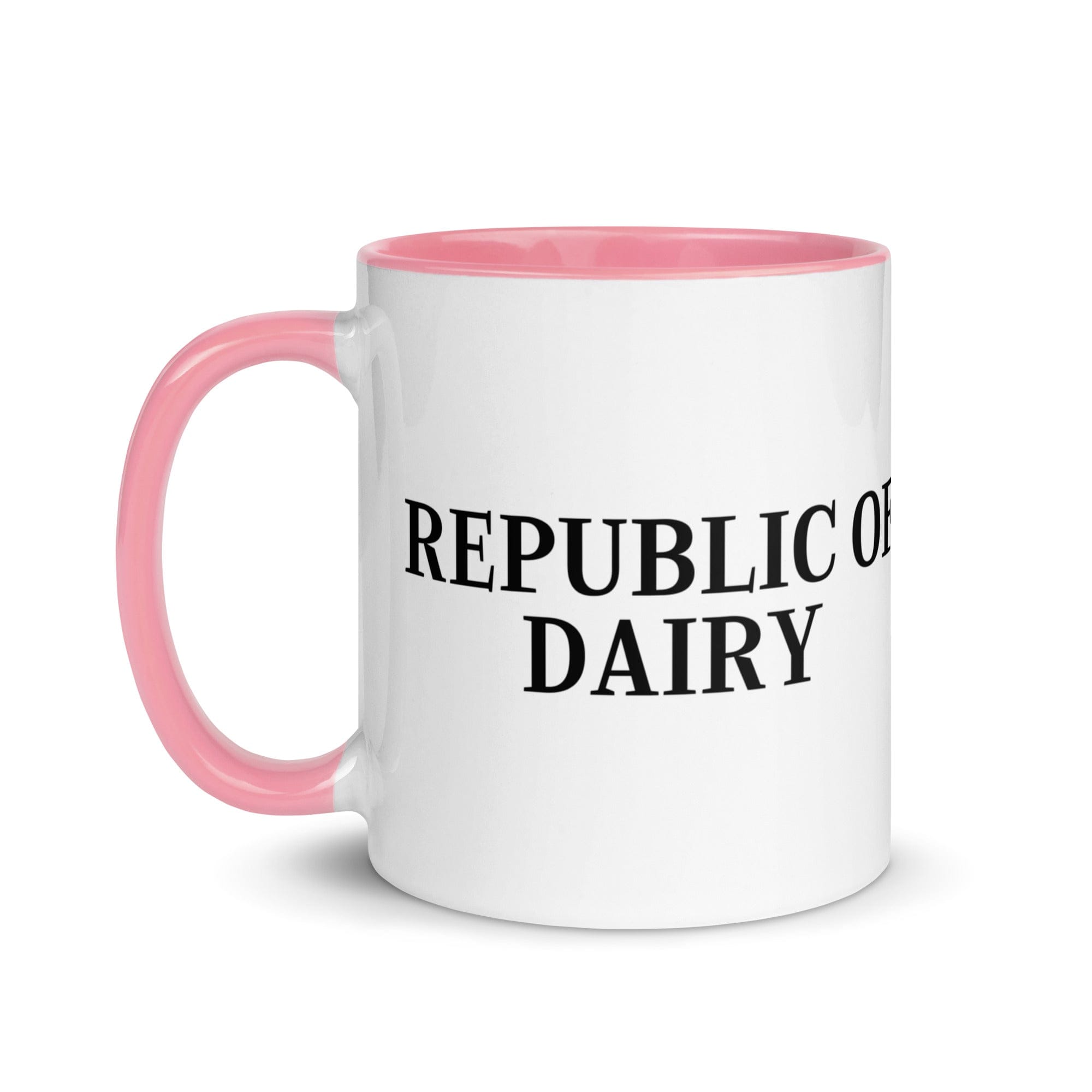 The Tractors Mugs Store Republic of Dairy Mug with Color Inside Quality Farmers Merch