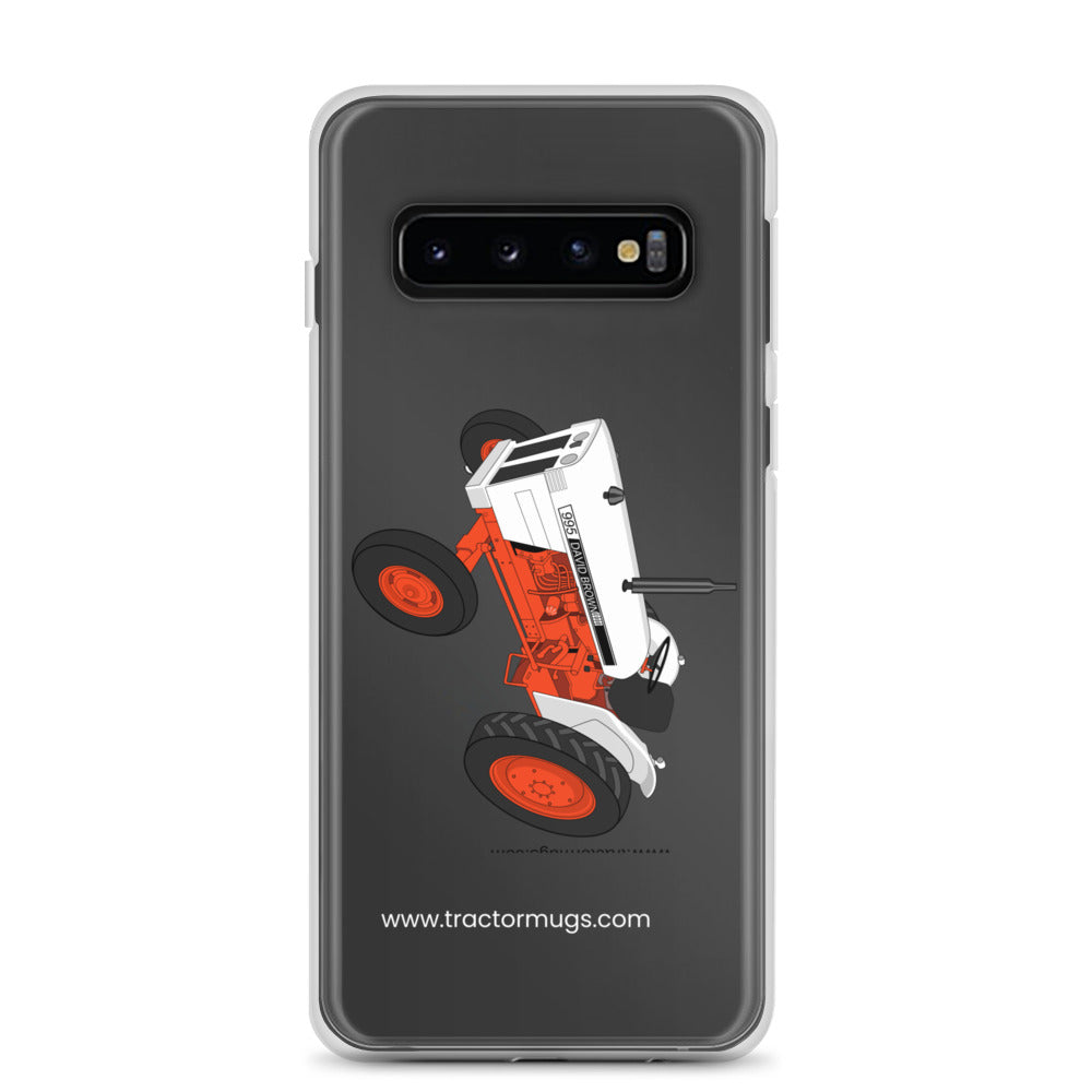 The Tractors Mugs Store Samsung Galaxy S10 Case David Brown 995 (1973) Clear Case for SamsungĀ® Quality Farmers Merch
