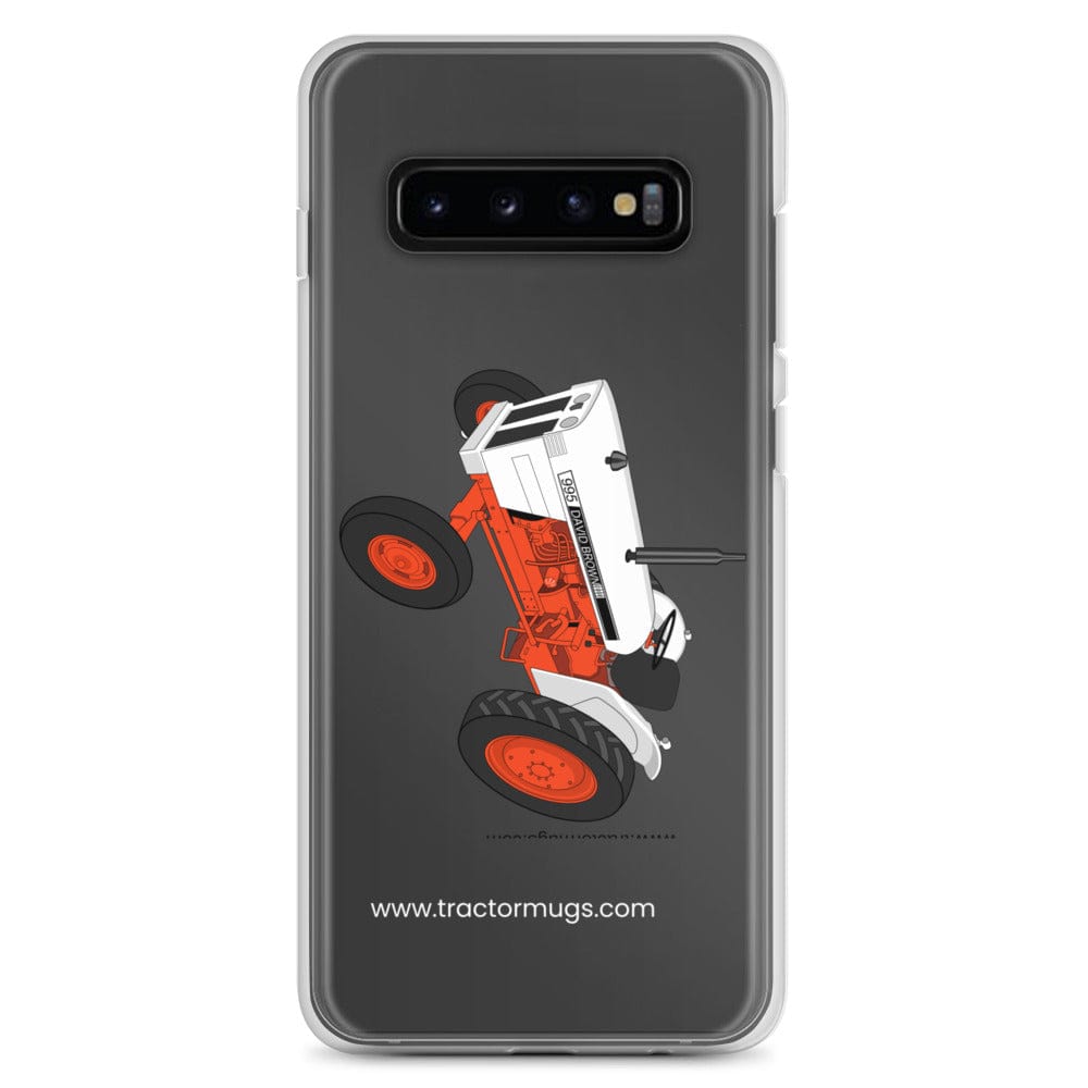 The Tractors Mugs Store Samsung Galaxy S10+ Case David Brown 995 (1973) Clear Case for SamsungĀ® Quality Farmers Merch