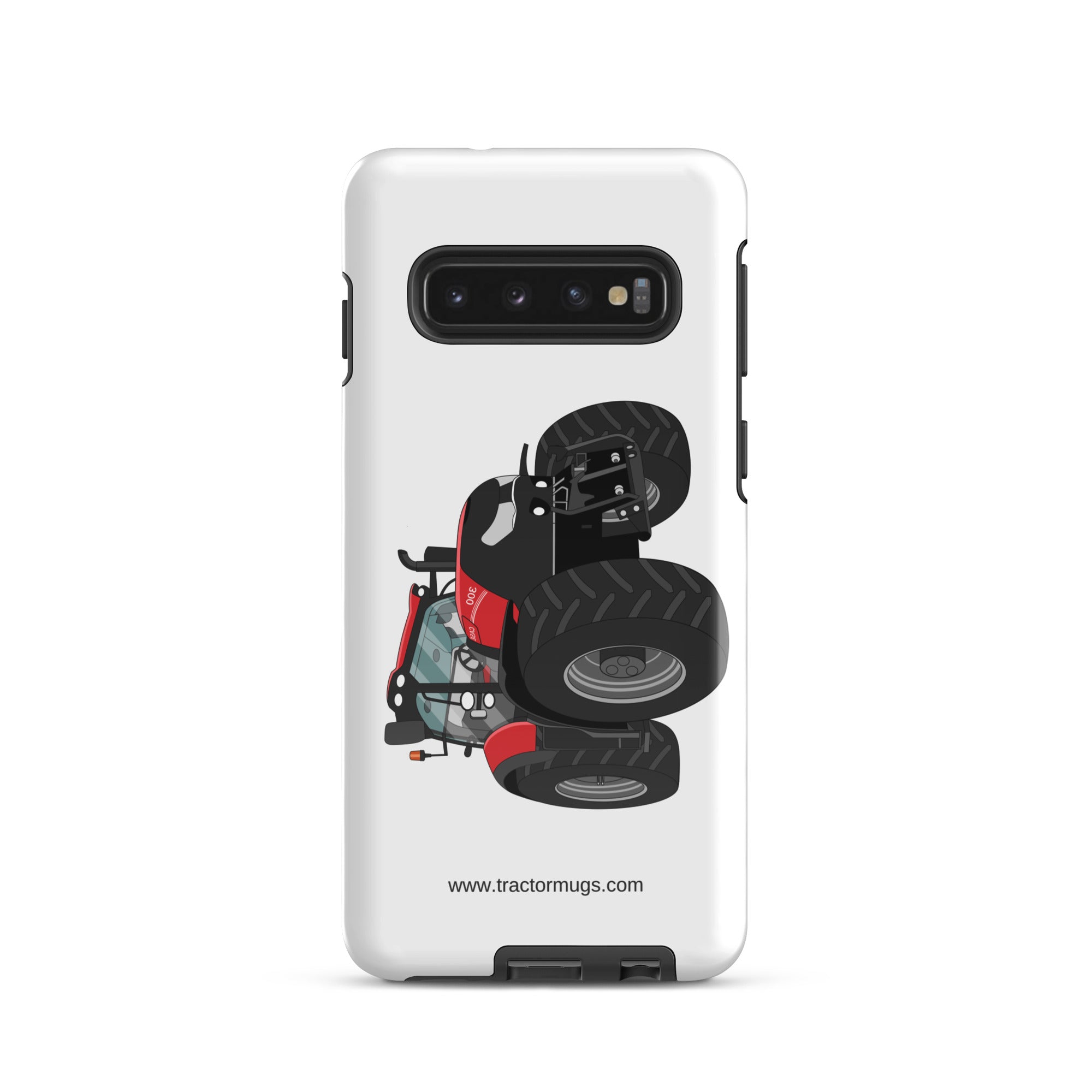 The Tractors Mugs Store Samsung Galaxy S10 Case IH Optum 300 CVX Tough case for SamsungĀ® Quality Farmers Merch