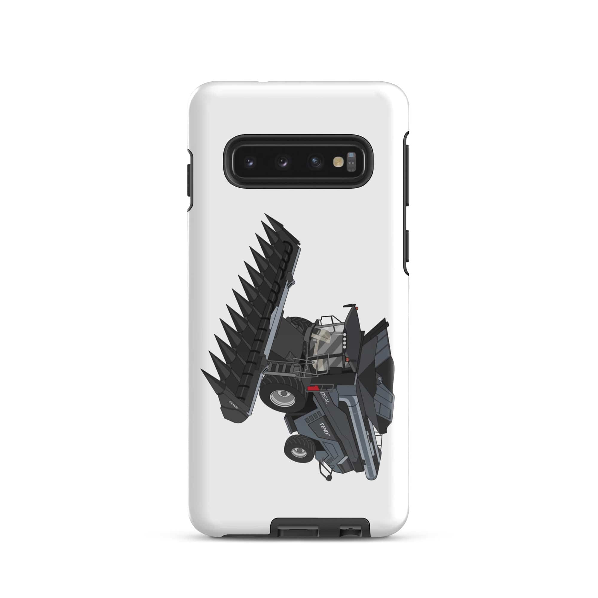 The Tractors Mugs Store Samsung Galaxy S10 Fendt 9T Ideal Combine Harvester Tough case for SamsungĀ® Quality Farmers Merch