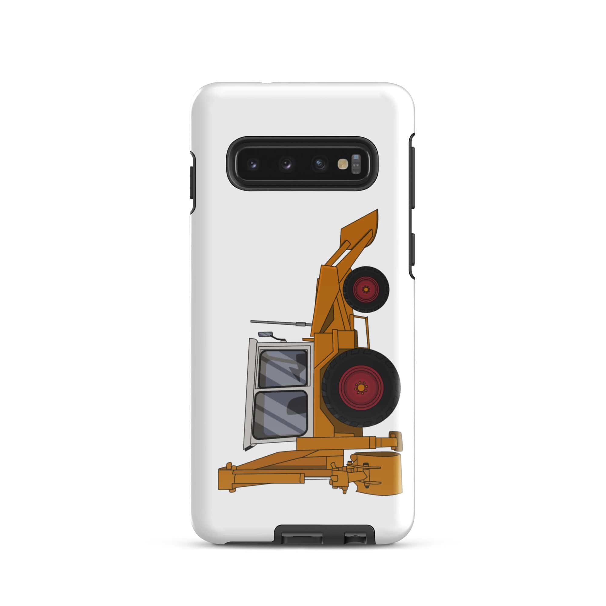 The Tractors Mugs Store Samsung Galaxy S10 JCB 3C Tough case for SamsungĀ® Quality Farmers Merch