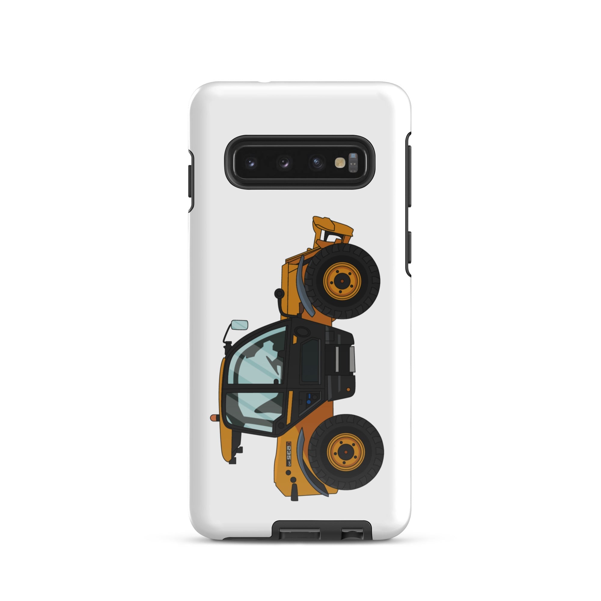 The Tractors Mugs Store Samsung Galaxy S10 JCB 532-60 Tough case for SamsungĀ® Quality Farmers Merch