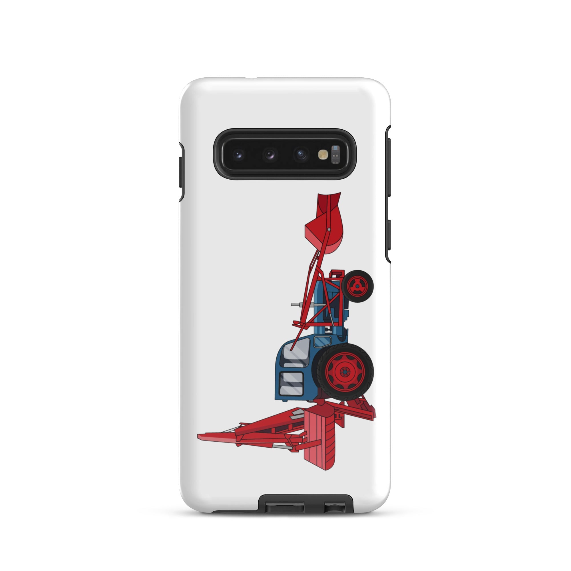 The Tractors Mugs Store Samsung Galaxy S10 JCB Major Loader Tough case for SamsungĀ® Quality Farmers Merch