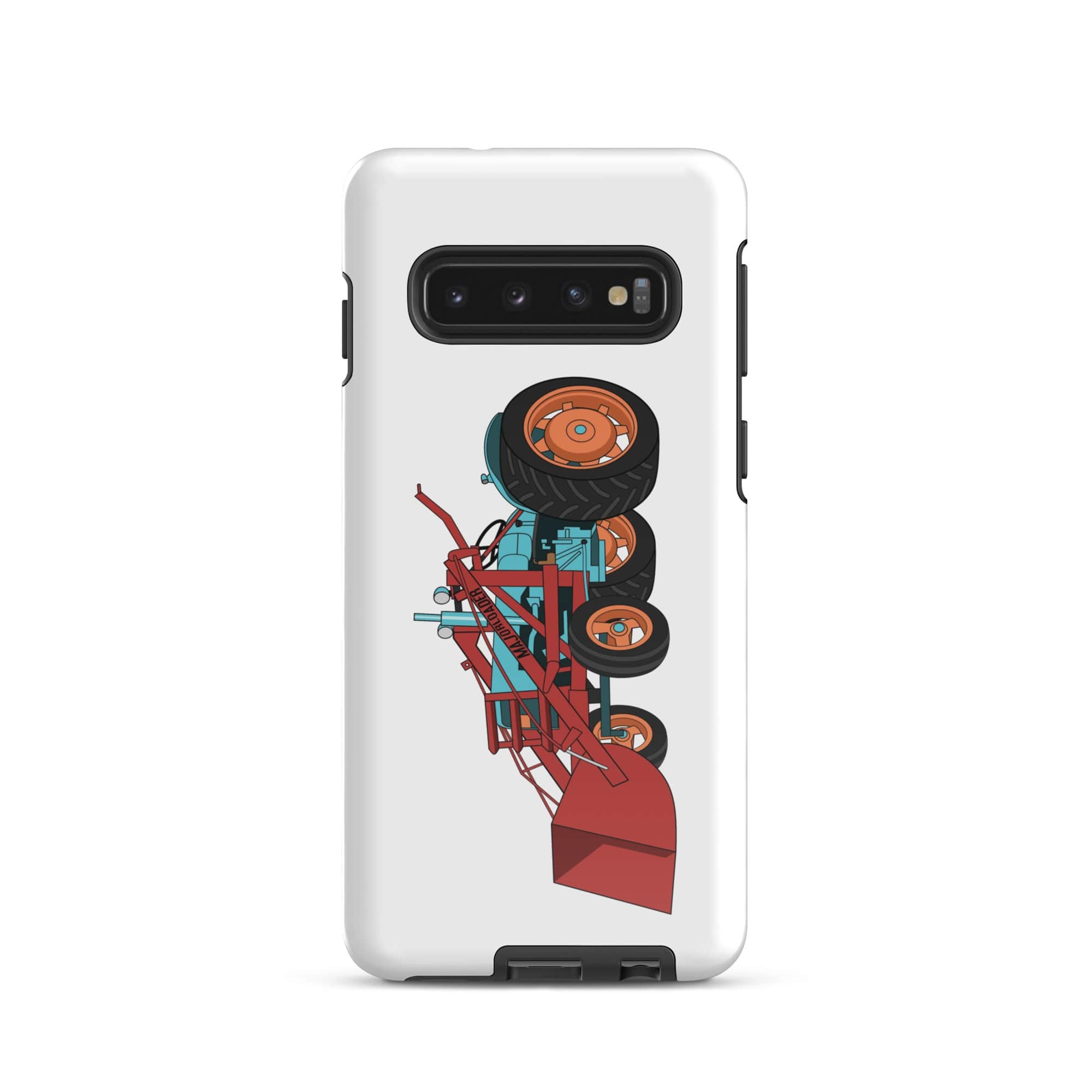 The Tractors Mugs Store Samsung Galaxy S10 JCB Major Loader Tough case for SamsungĀ® Quality Farmers Merch