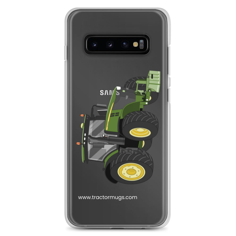 The Tractors Mugs Store Samsung Galaxy S10+ John Deere 7310R Clear Case for SamsungĀ® Quality Farmers Merch