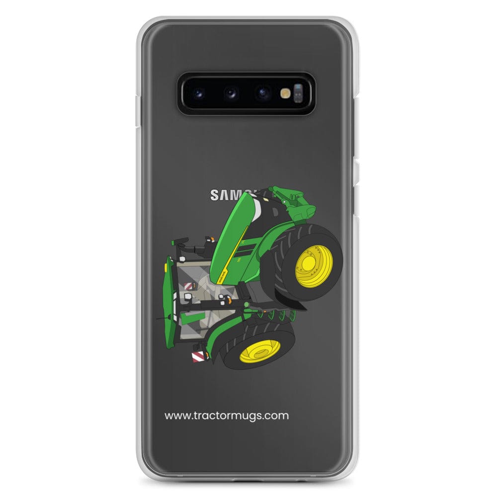 The Tractors Mugs Store Samsung Galaxy S10+ John Deere 7R 350 auto powr Clear Case for SamsungĀ® Quality Farmers Merch