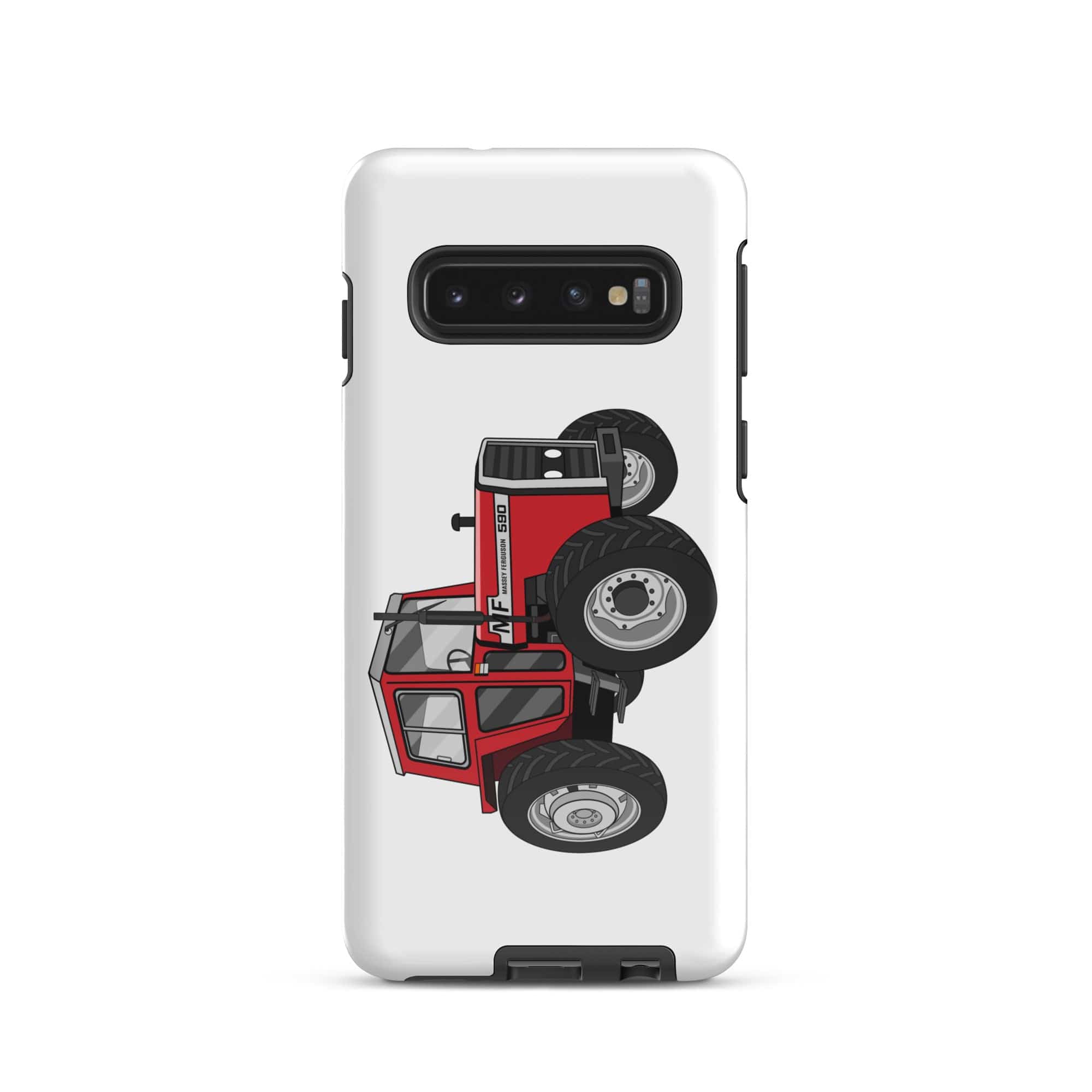 The Tractors Mugs Store Samsung Galaxy S10 Massey 590 4WD Tough case for SamsungĀ® Quality Farmers Merch