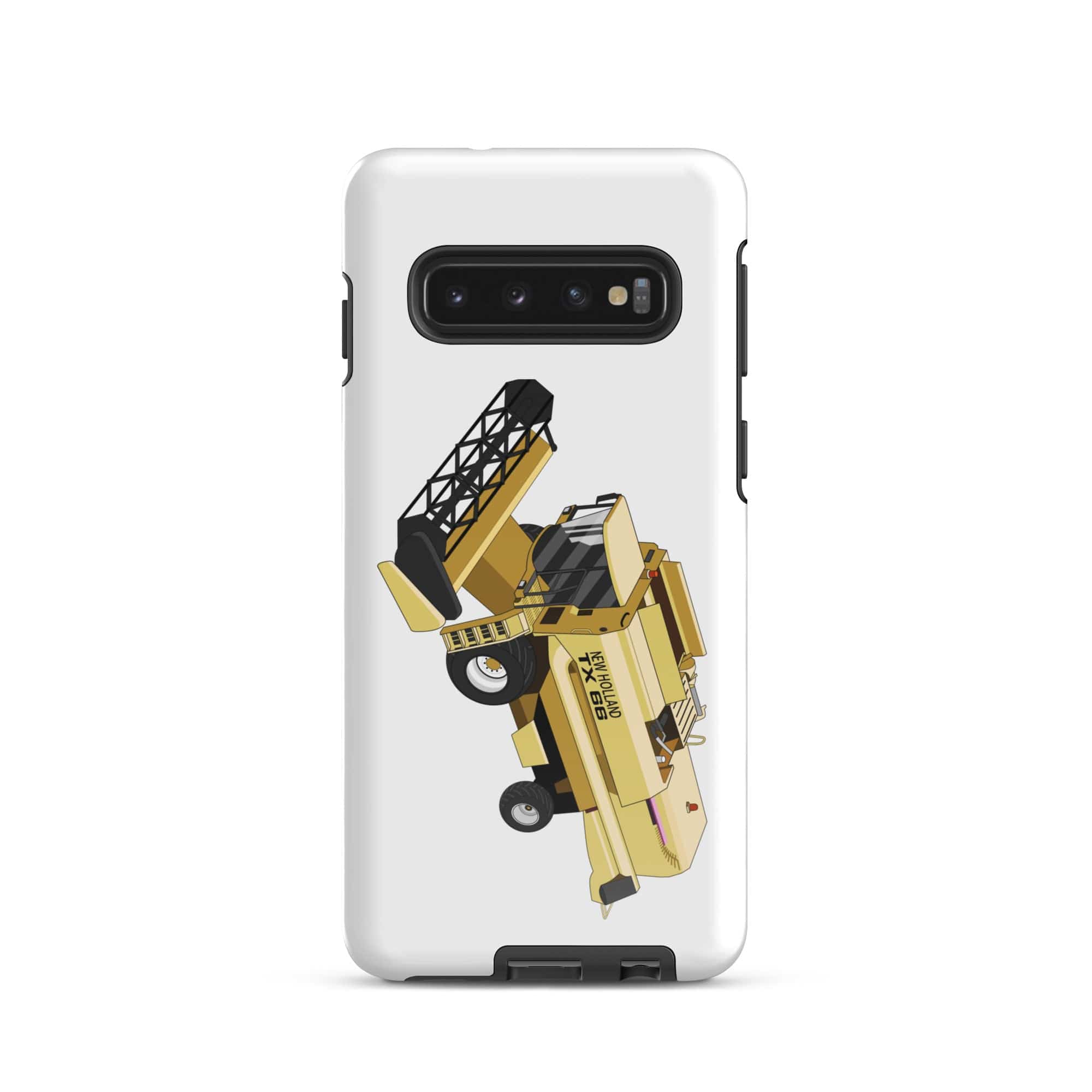 The Tractors Mugs Store Samsung Galaxy S10 New Holland TX 66 Combine Harvester Tough case for SamsungĀ® Quality Farmers Merch