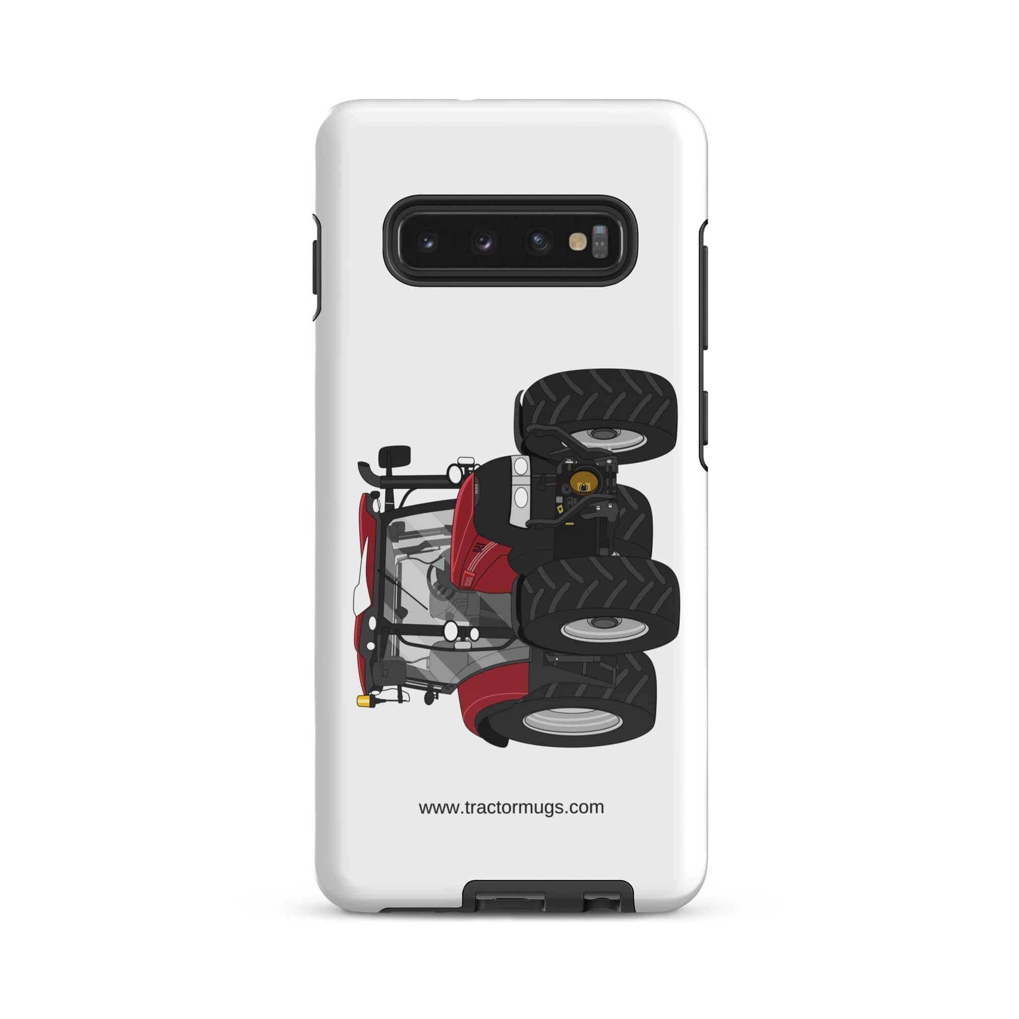 The Tractors Mugs Store Samsung Galaxy S10 Plus Case IH Maxxum 150 Activedrive 8 Tough case for SamsungĀ® Quality Farmers Merch