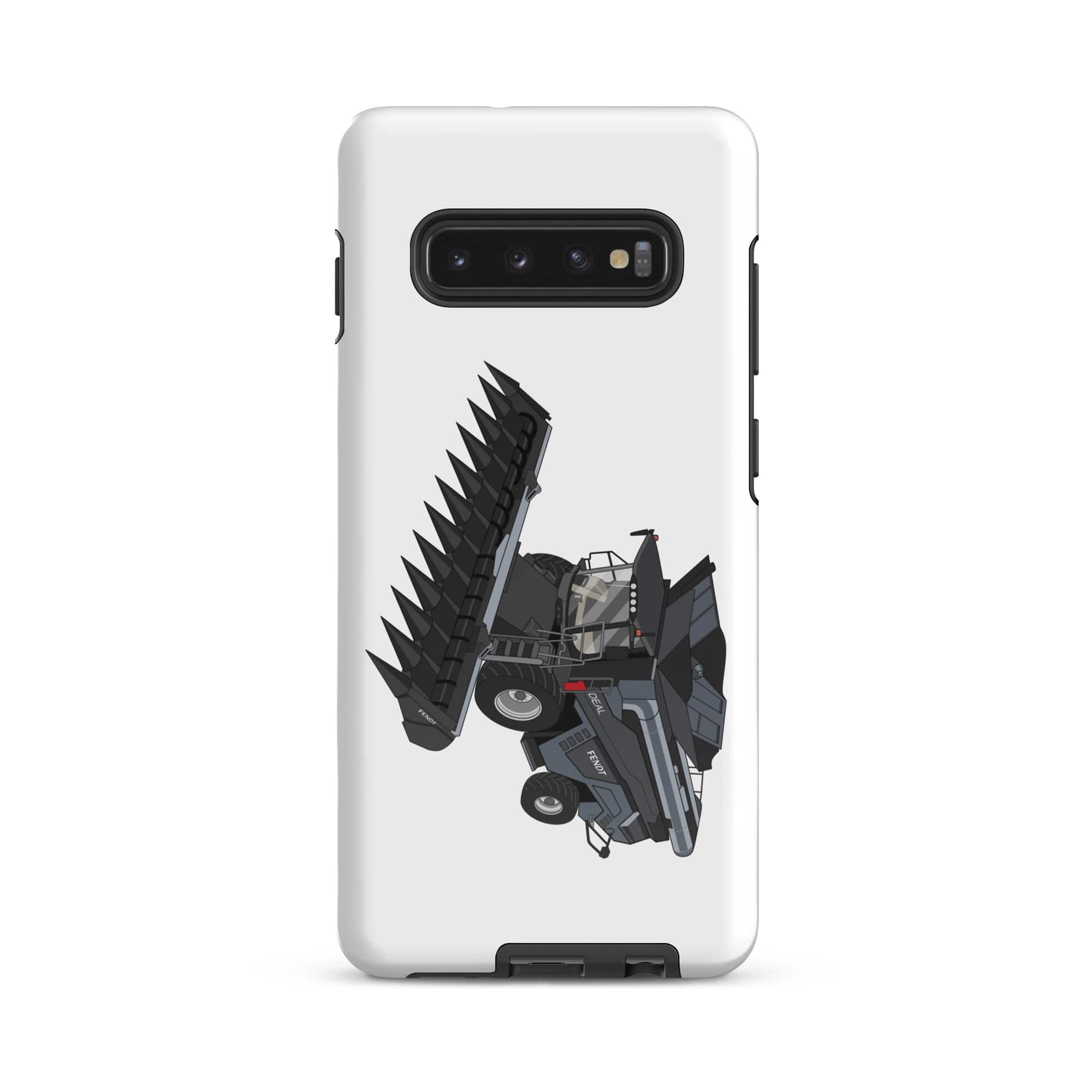 The Tractors Mugs Store Samsung Galaxy S10 Plus Fendt 9T Ideal Combine Harvester Tough case for SamsungĀ® Quality Farmers Merch