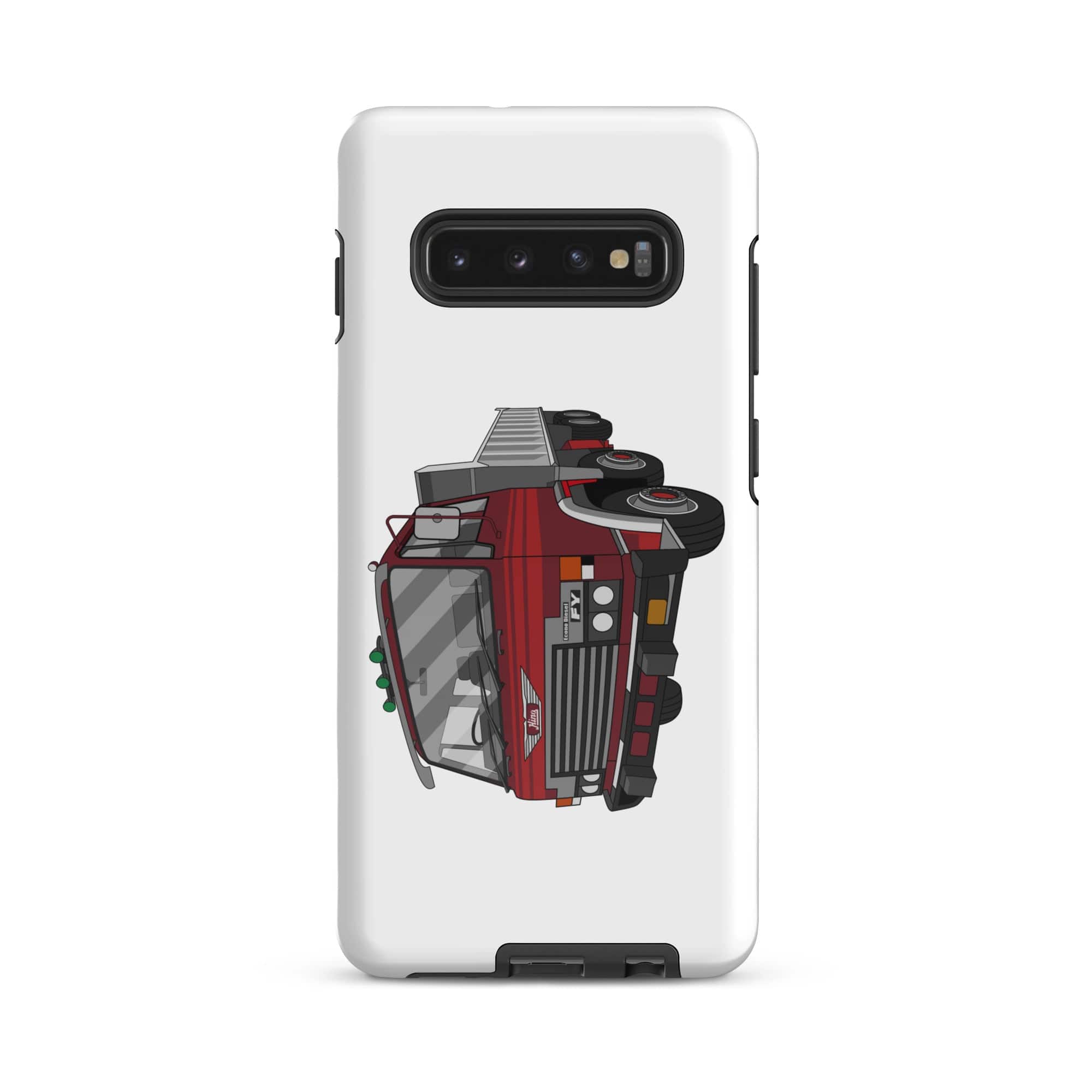The Tractors Mugs Store Samsung Galaxy S10 Plus Hino FY Tipper Tough case for SamsungĀ® Quality Farmers Merch