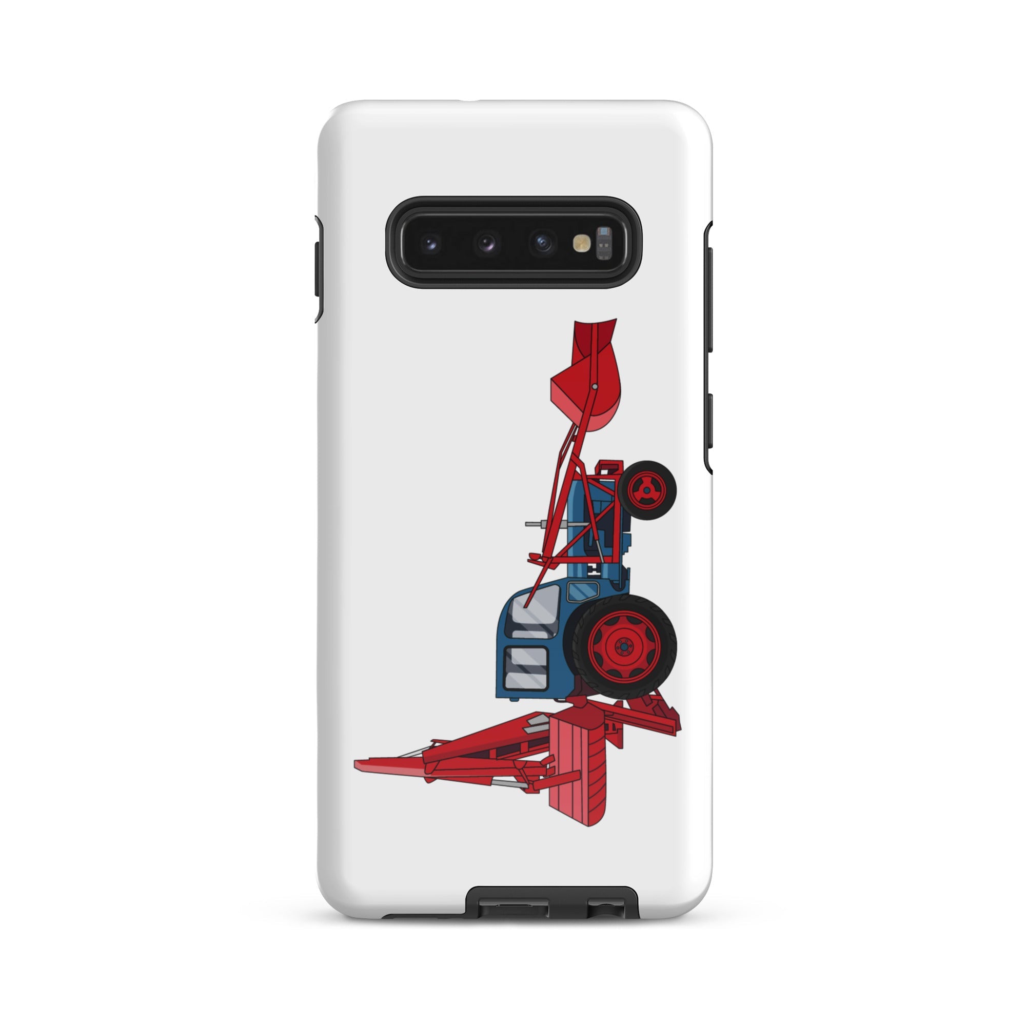 The Tractors Mugs Store Samsung Galaxy S10 Plus JCB Major Loader Tough case for SamsungĀ® Quality Farmers Merch