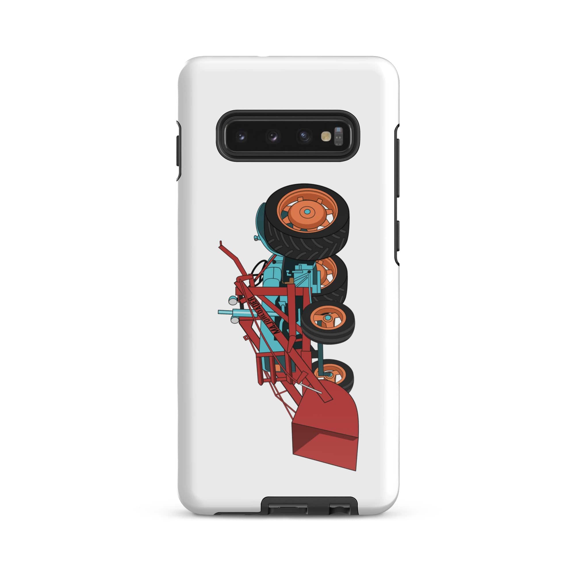 The Tractors Mugs Store Samsung Galaxy S10 Plus JCB Major Loader Tough case for SamsungĀ® Quality Farmers Merch