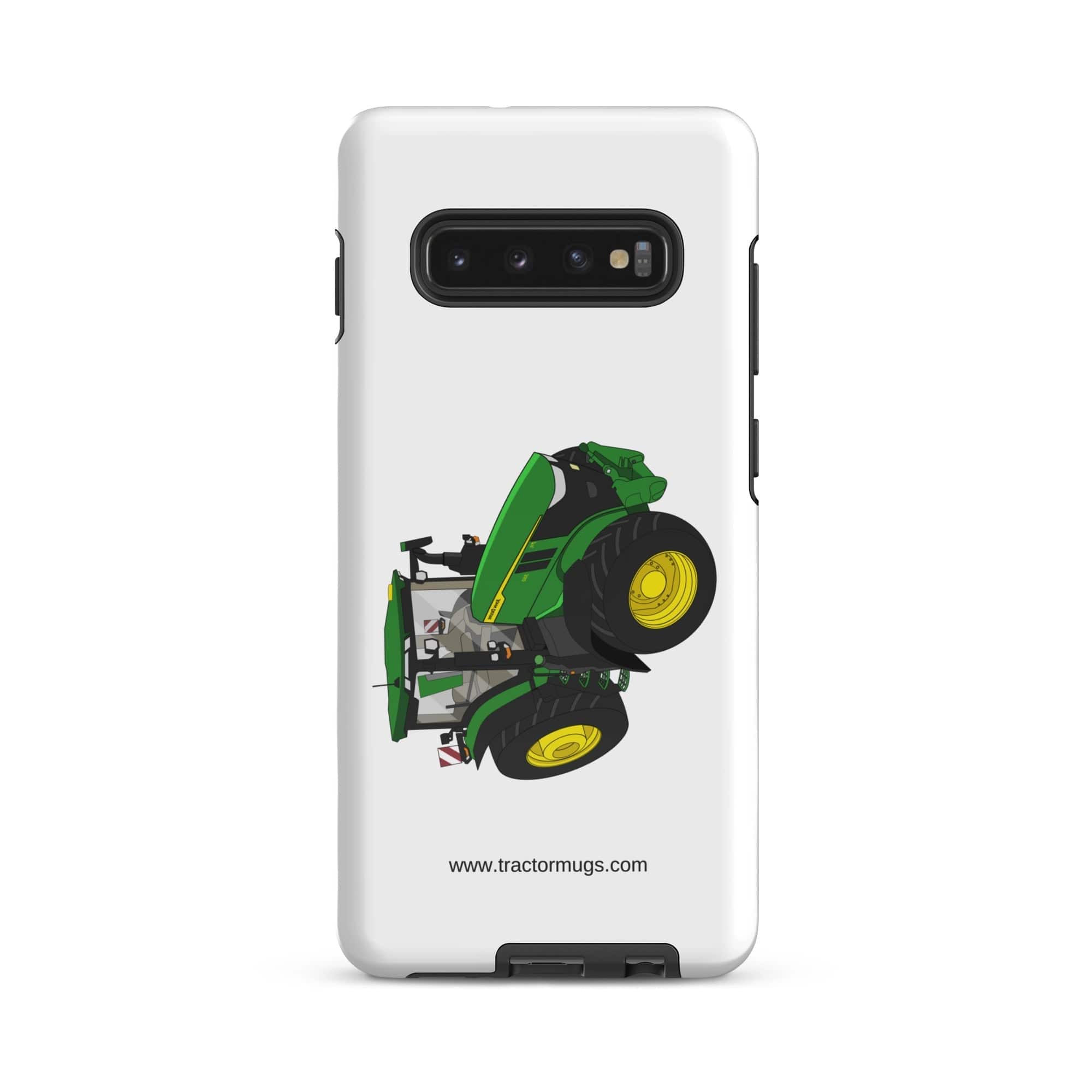The Tractors Mugs Store Samsung Galaxy S10 Plus John Deere 7R 350 auto powr Tough case for SamsungĀ® Quality Farmers Merch